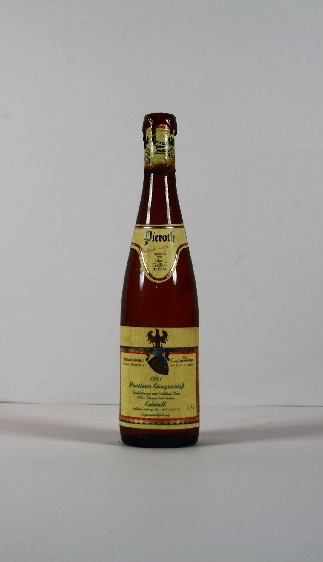 1981 Ferdinand Pieroth, Riesling, Münsterer Königsschloss, Kabinett