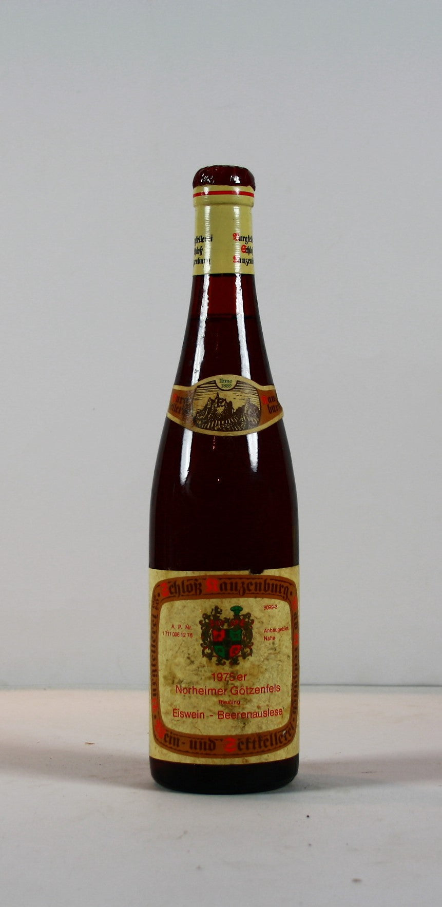 1975 Schloss Kauzenburg, Riesling, Eiswein-Beerenauslese, edelsüß