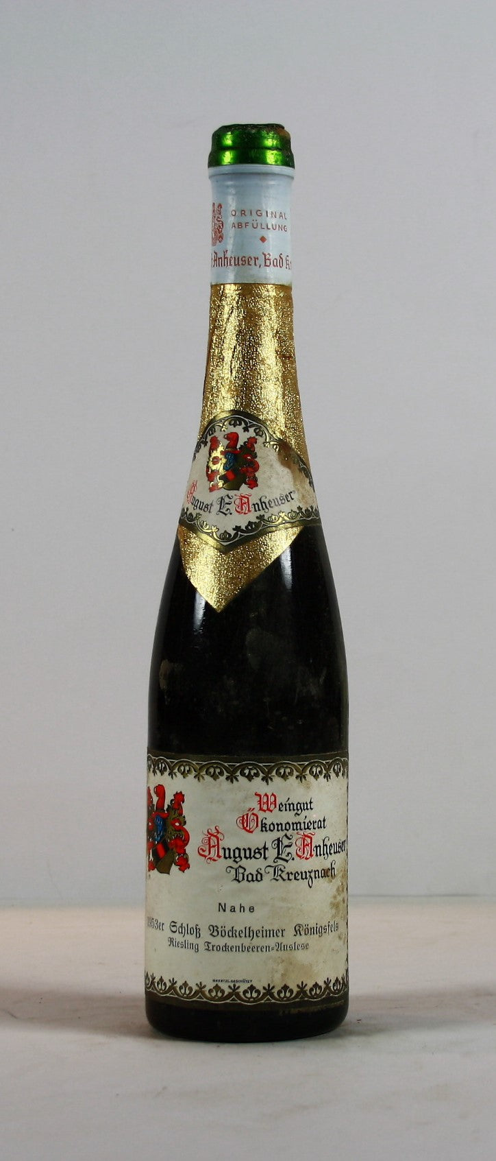 1953 August Anheuser, Riesling, Trockenbeerenauslese, edelsüß