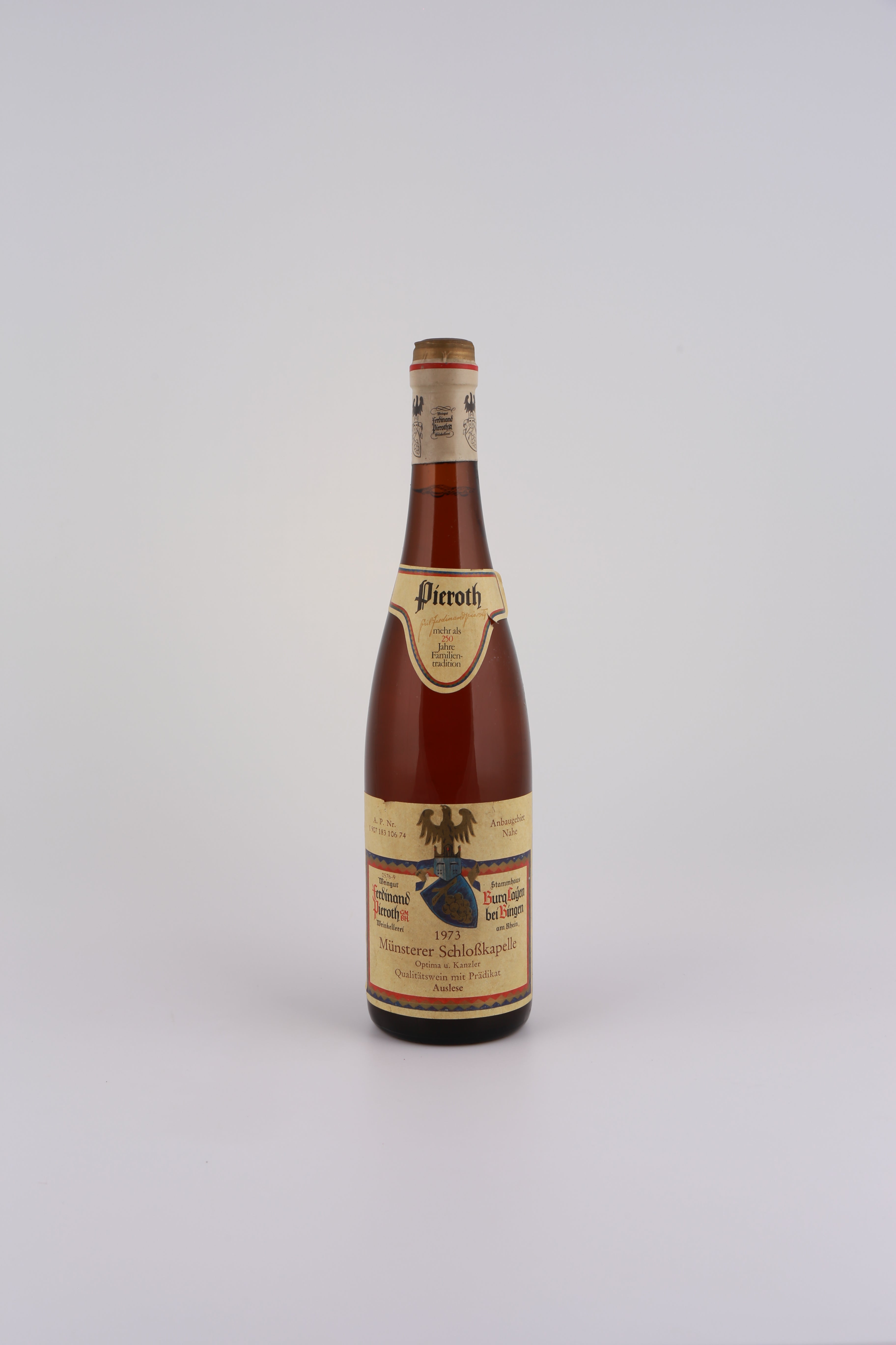 1973 Ferdinand Pieroth, Opitma u. Kanzler, Münsterer Schlosskapelle, Auslese