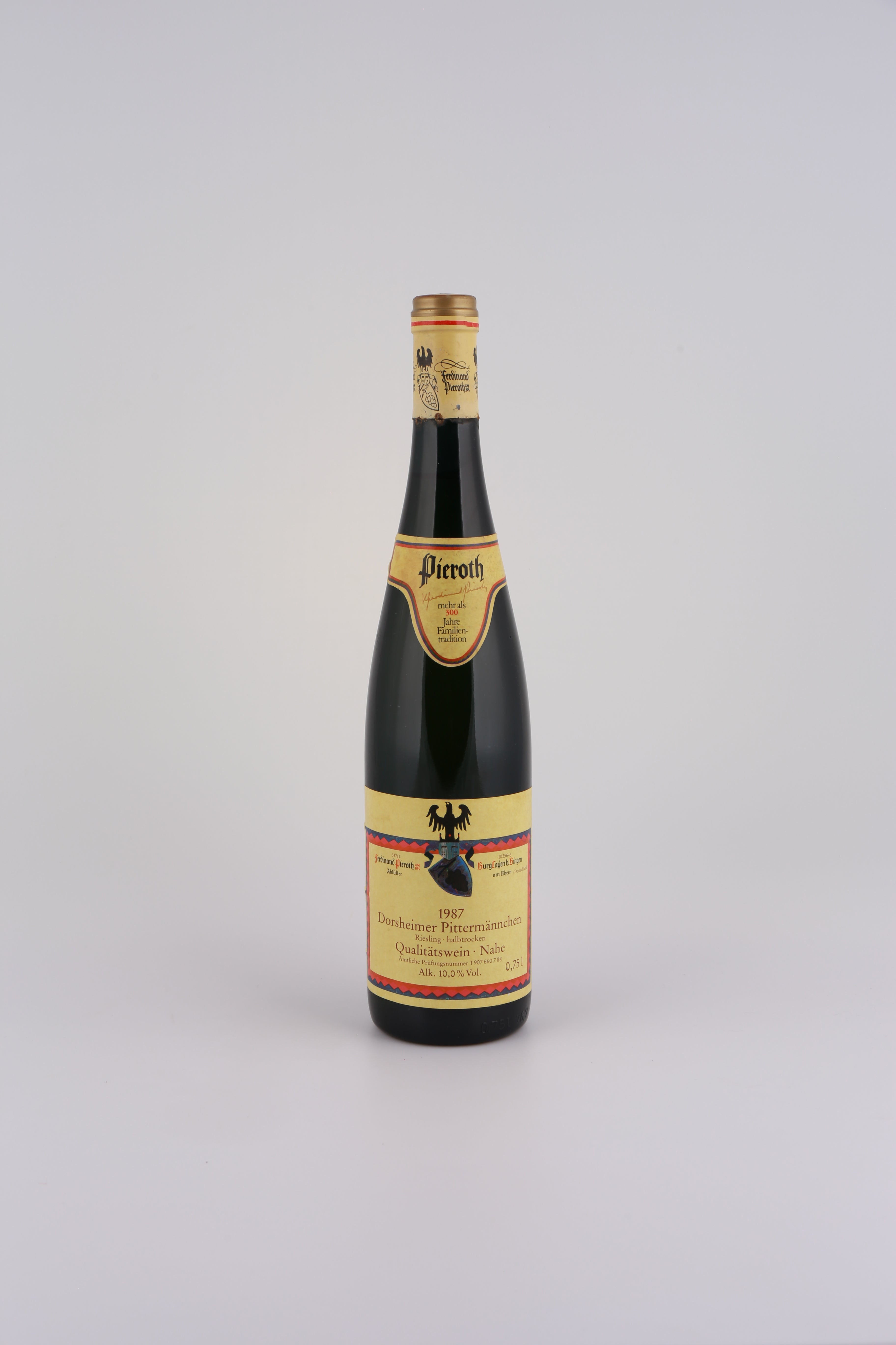 1987 Ferdinand Pieroth, Riesling, Dorsheimer Pittermännchen, Qba