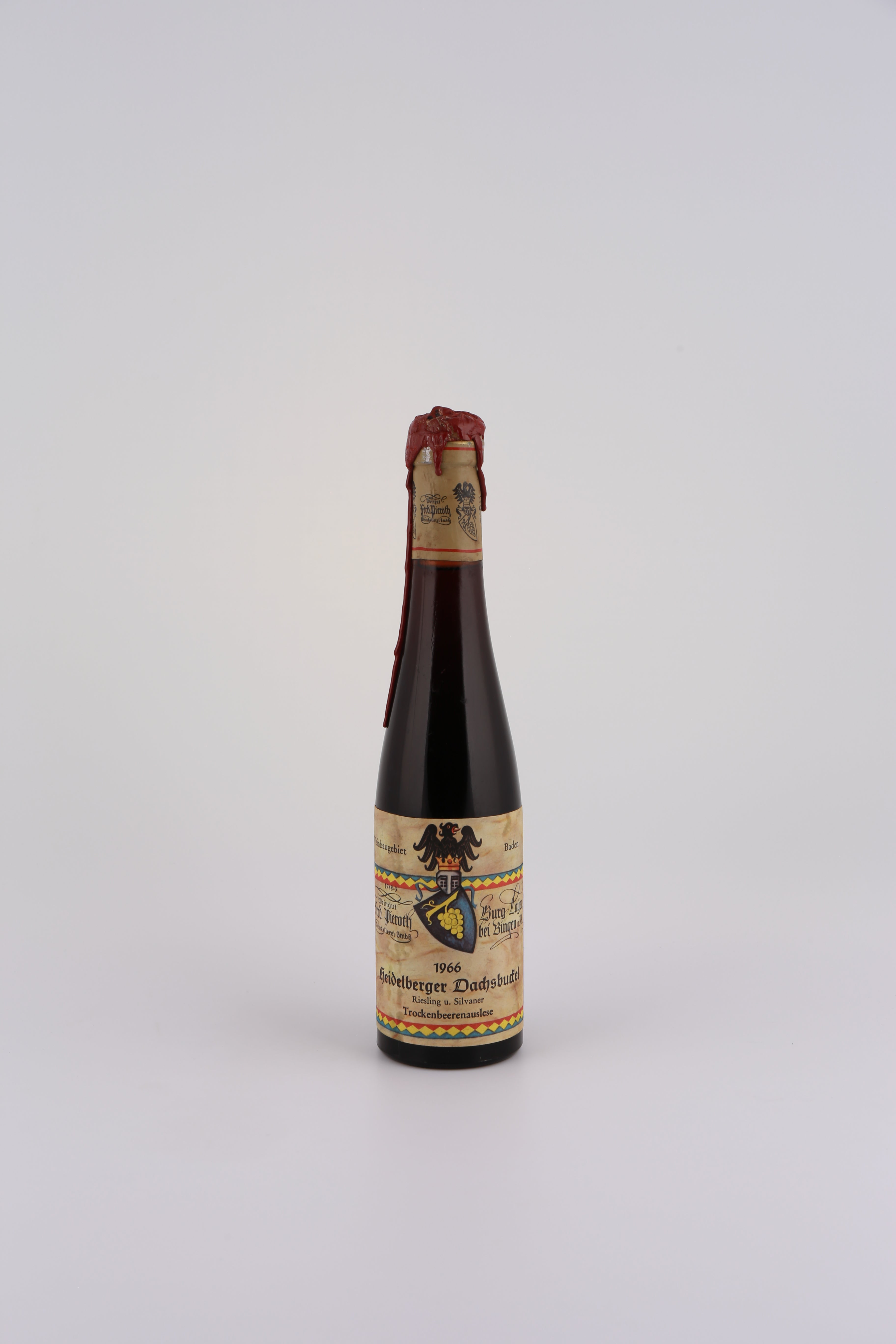 1966 Ferdinand Pieroth, Riesling u. Silvaner, Trockenbeerenauslese, edelsüß