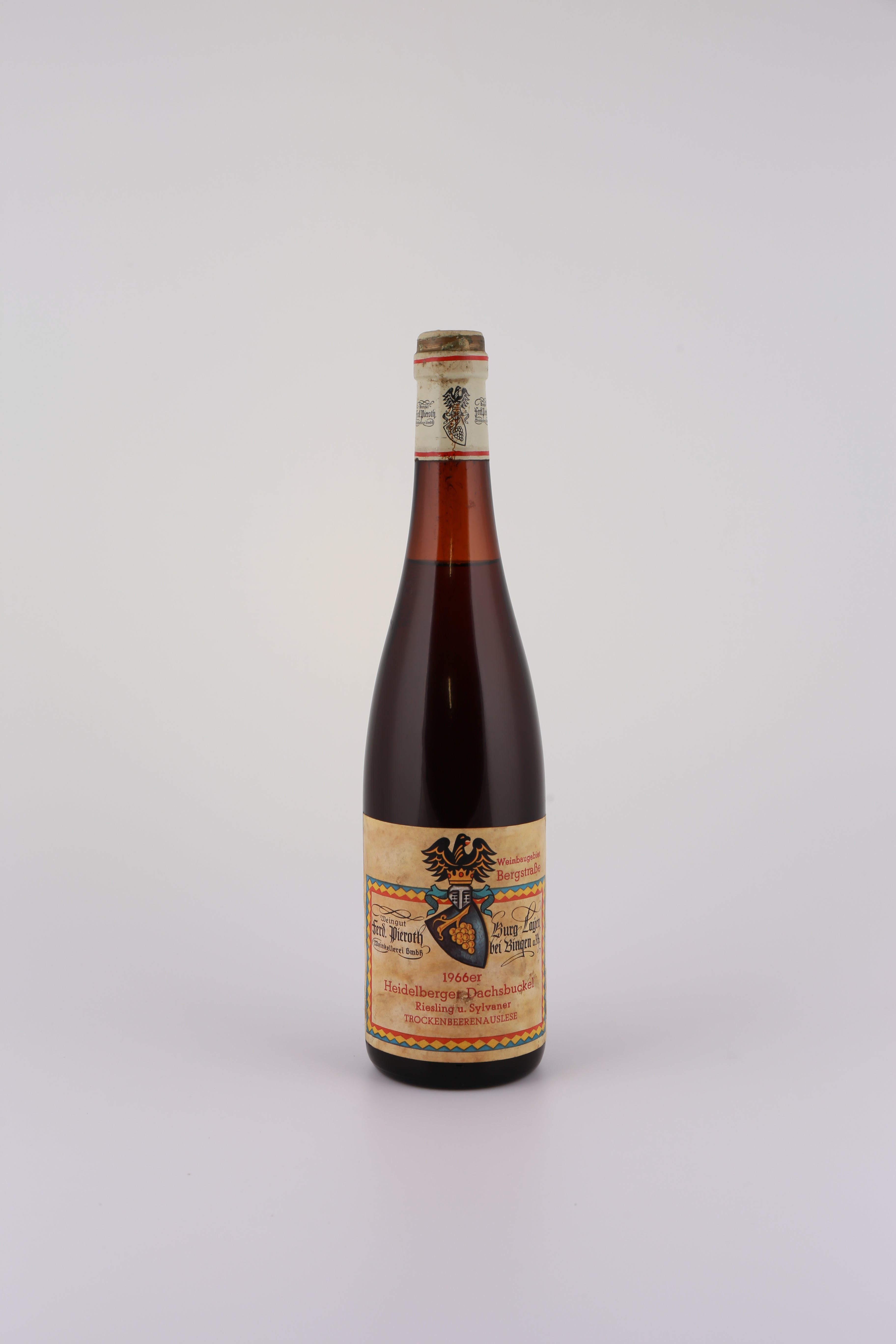 1966 Ferdinand Pieroth, Riesling u. Silvaner, Trockenbeerenauslese, edelsüß