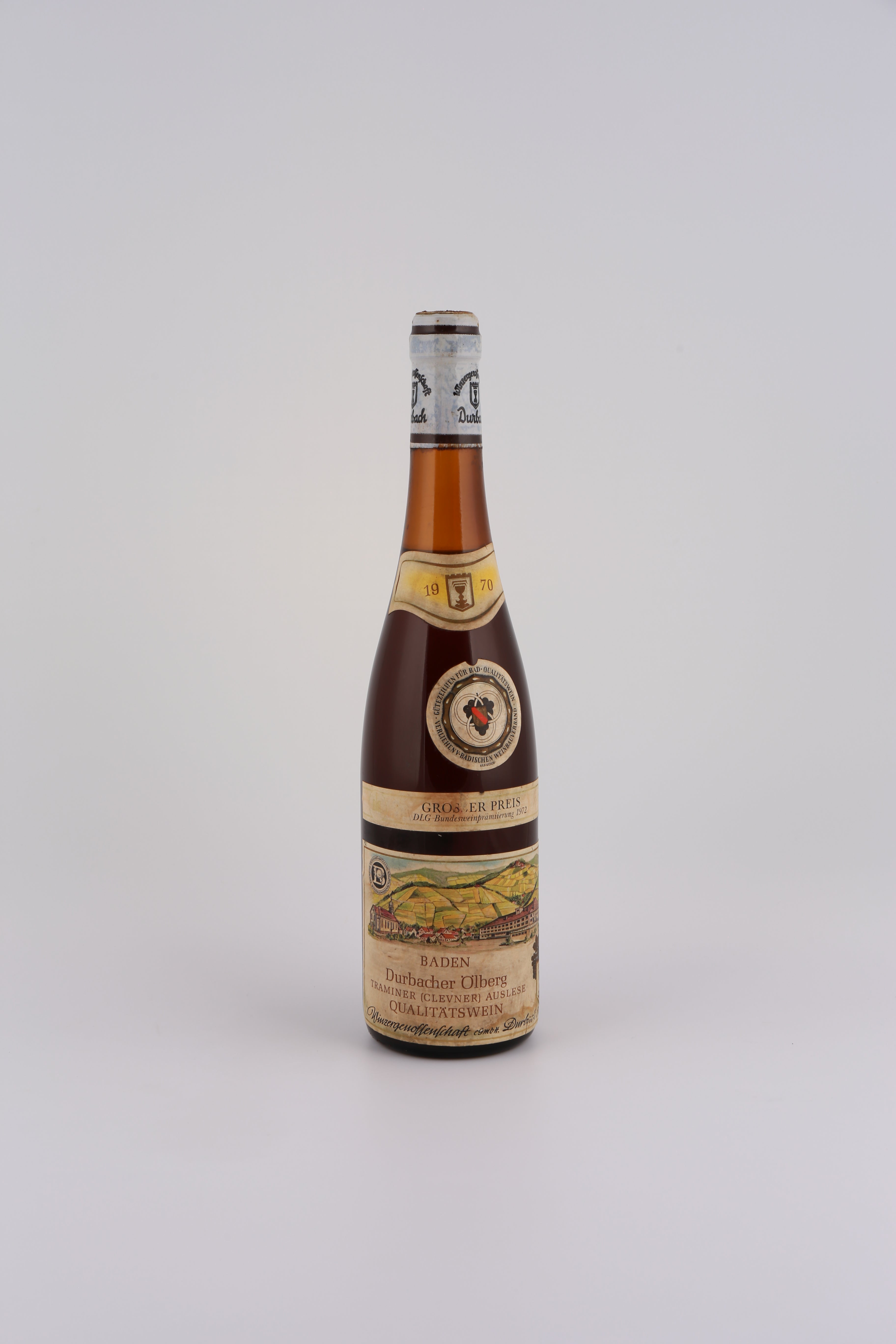 1970 Winzergenossenschadt Durbach, Gewürztraminer, Durbacher Ölberg, Auslese