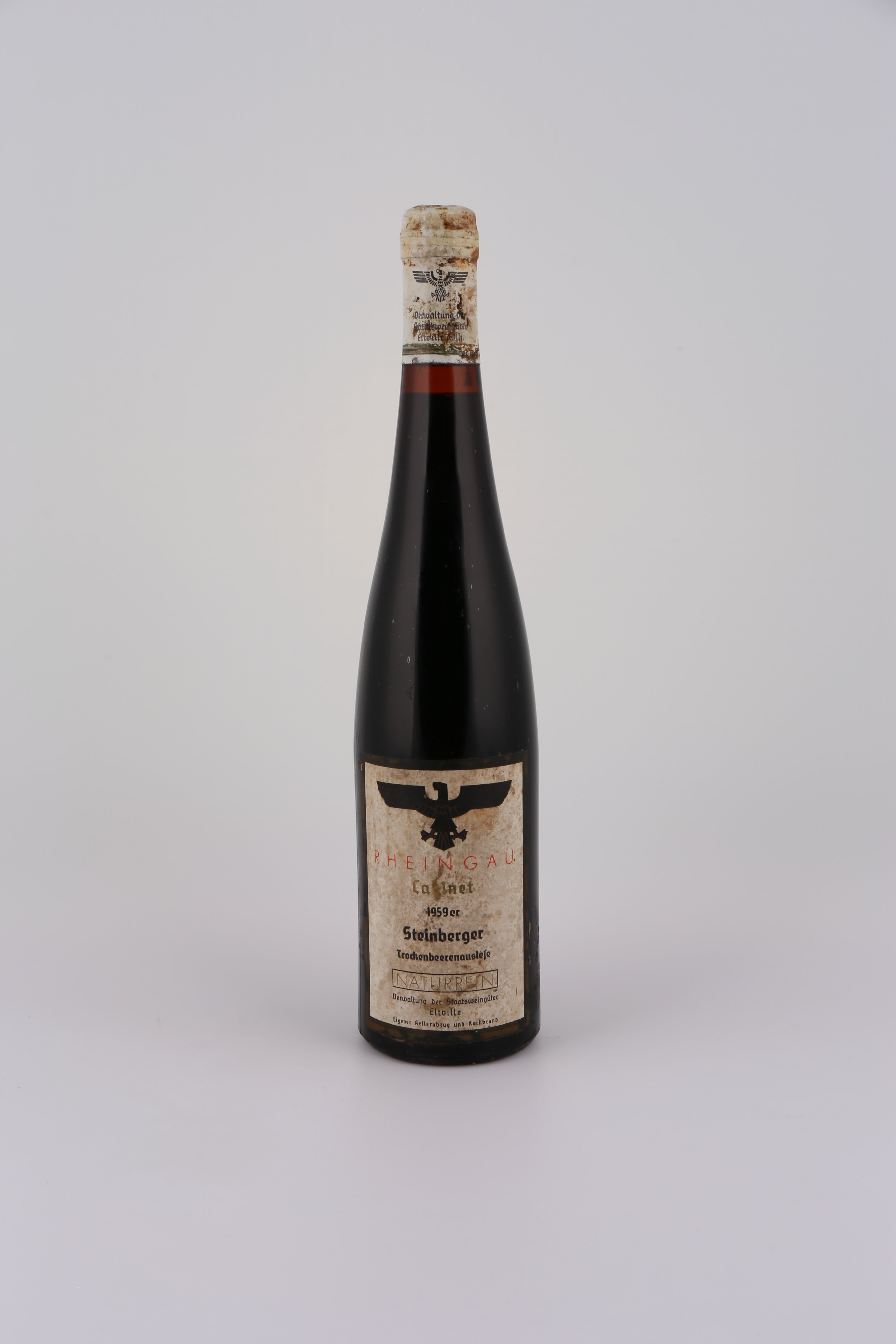 1959 Staatsweingüter Eltville, Riesling, Trockenbeerenauslese, naturrein, Cabinet