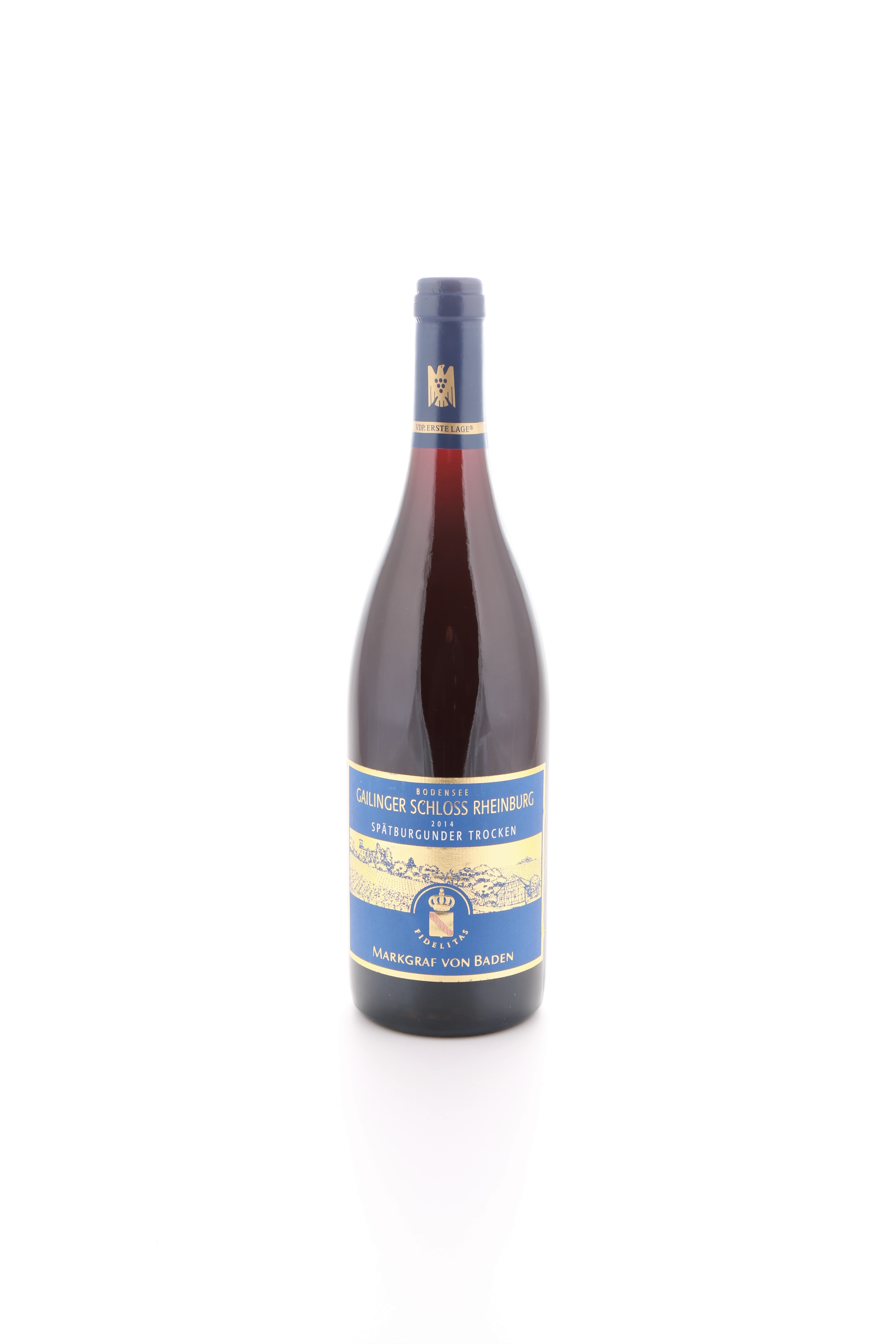 2014 Max Markgraf von Baden, Spätburgunder, Gailinger Schloss Rheinburg