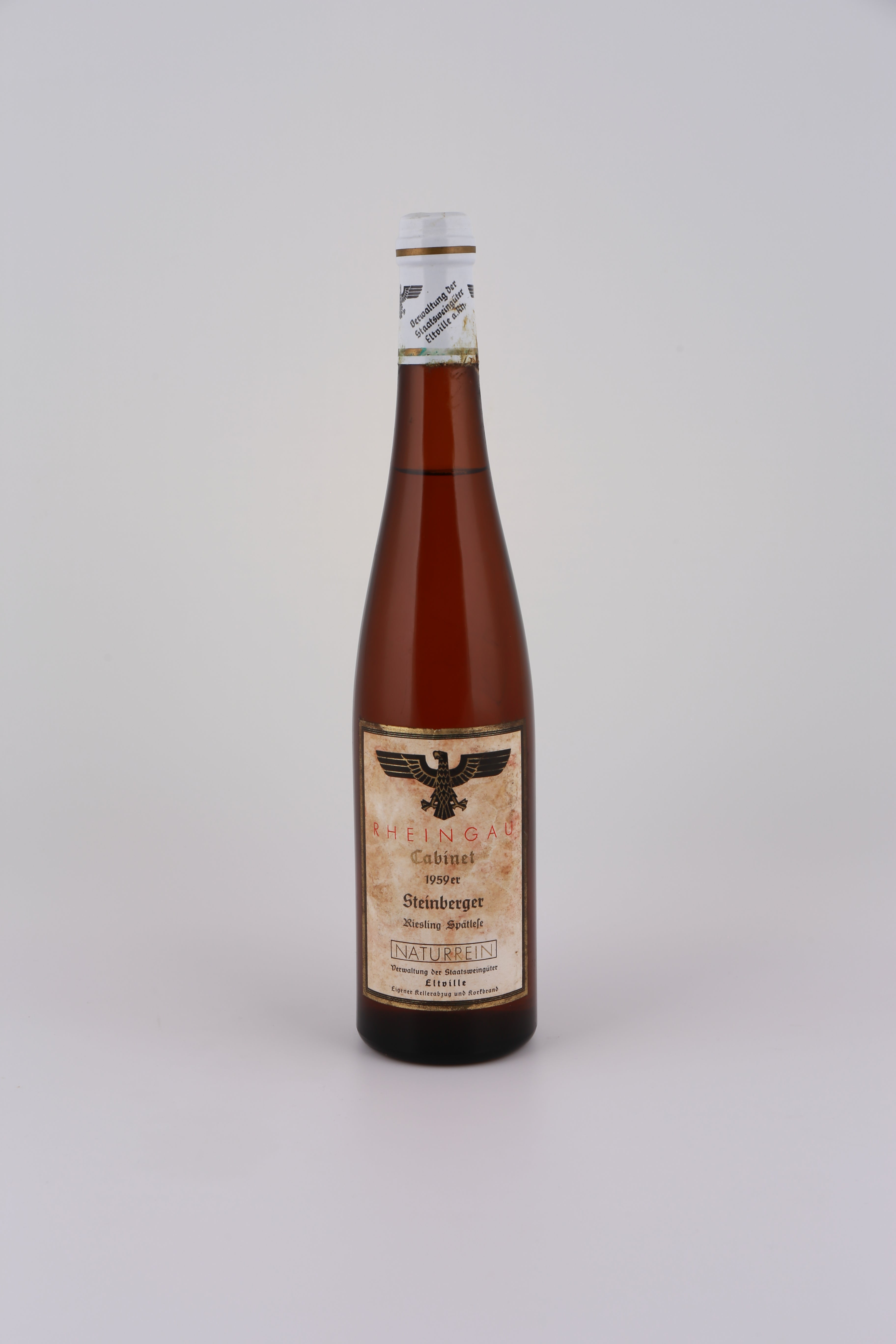 1959 Staatsweingüter Eltville, Riesling, Spätlese, naturrein, Cabinet