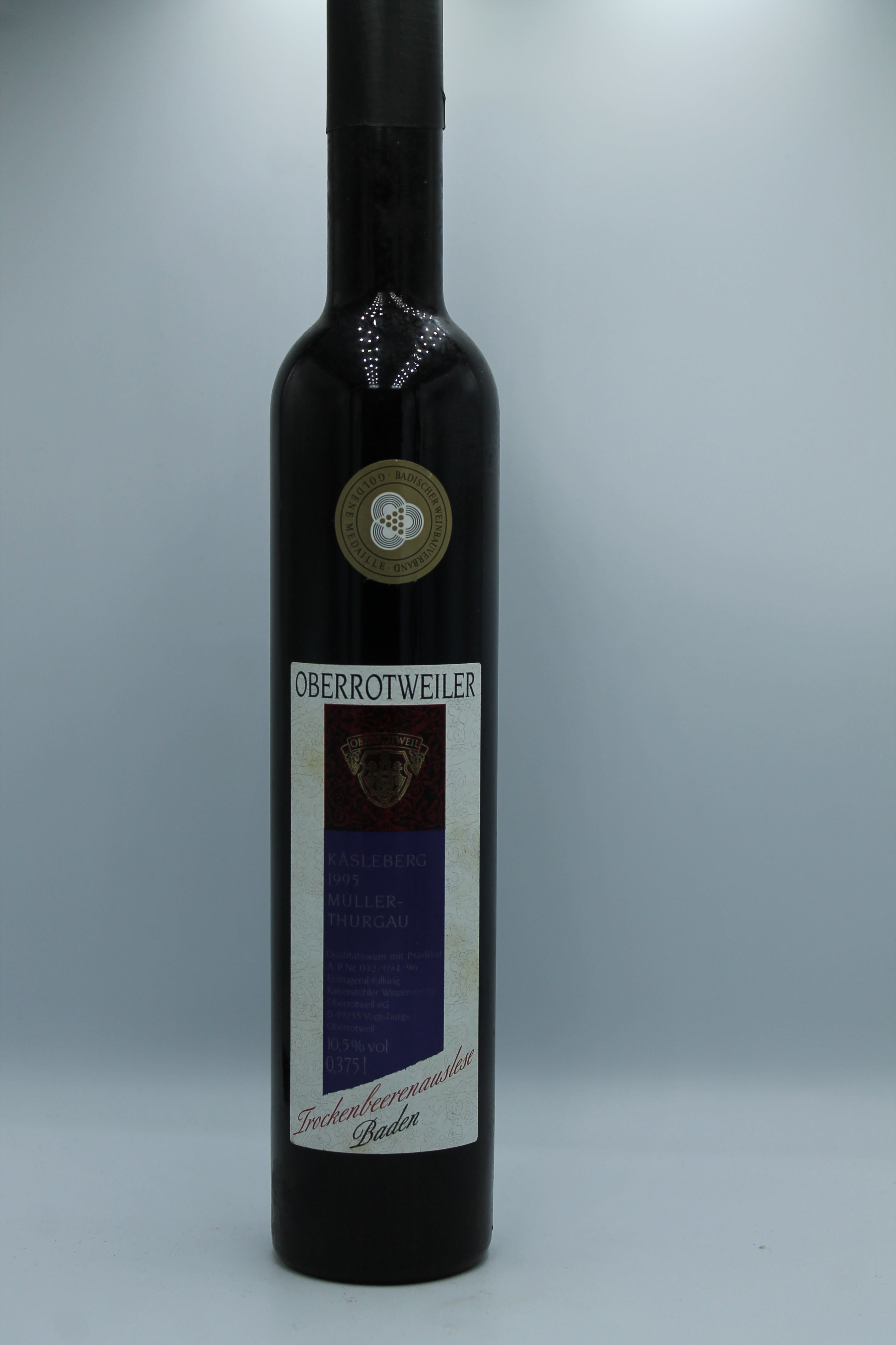 1995 Kaiserstühler Winzerverein, Müller-Thurgau, Trockenbeerenauslese, edelsüß