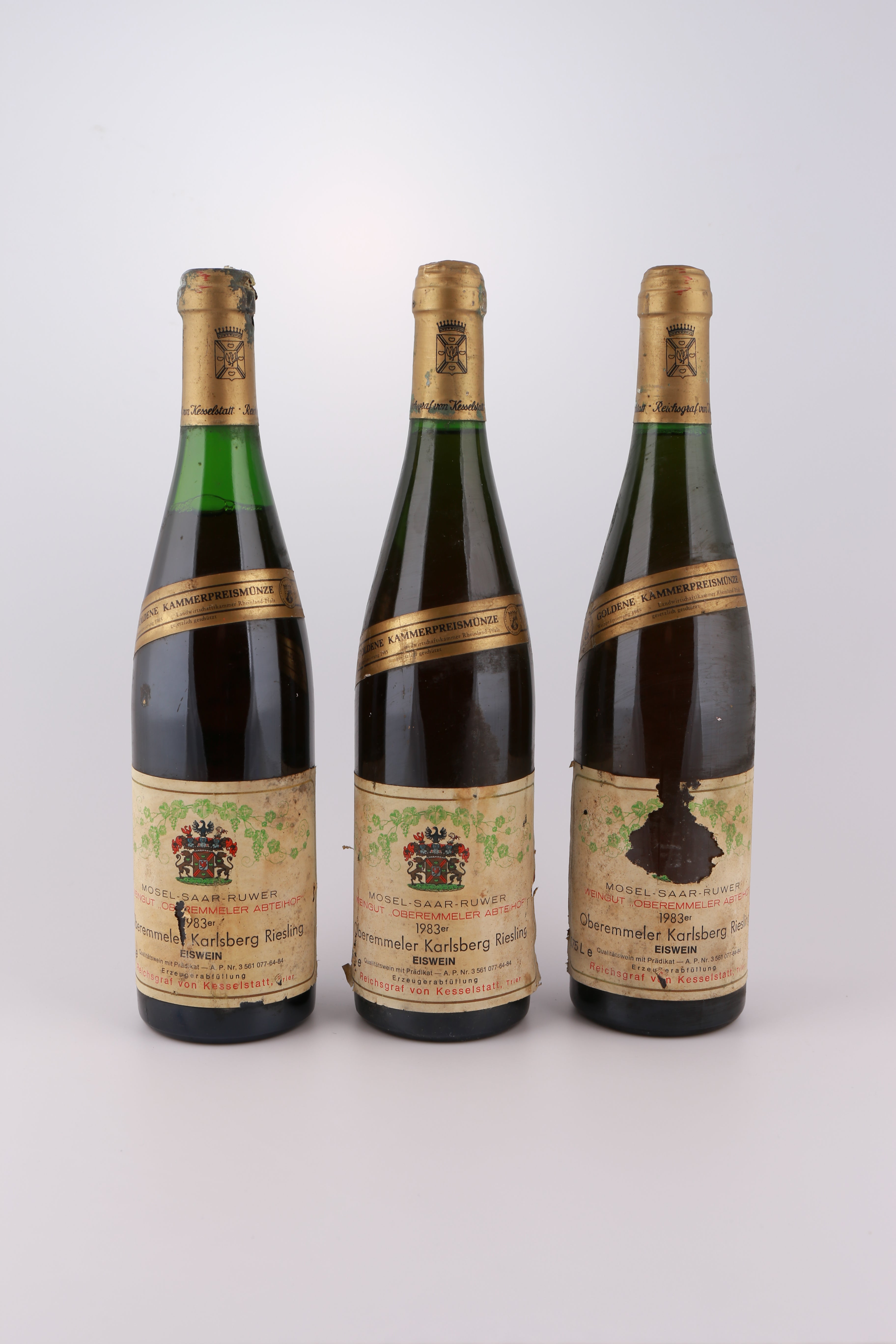 1983 Reichsgraf vom Kesselstatt, Riesling, Oberemmeler Karlsberg, Eiswein