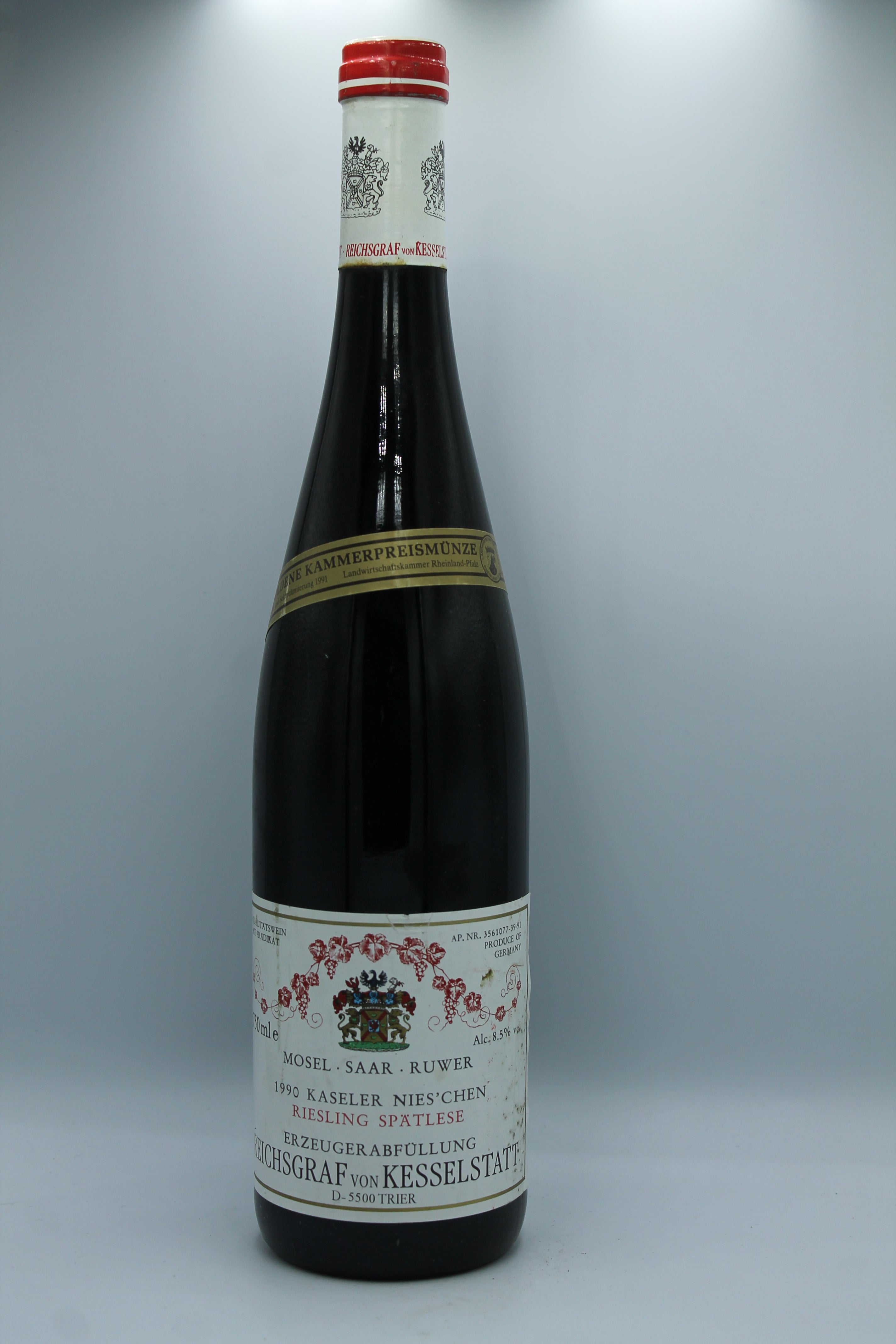 1990 Reichsgraf vom Kesselstatt, Riesling, Kaseler Nies´chen, Spätlese