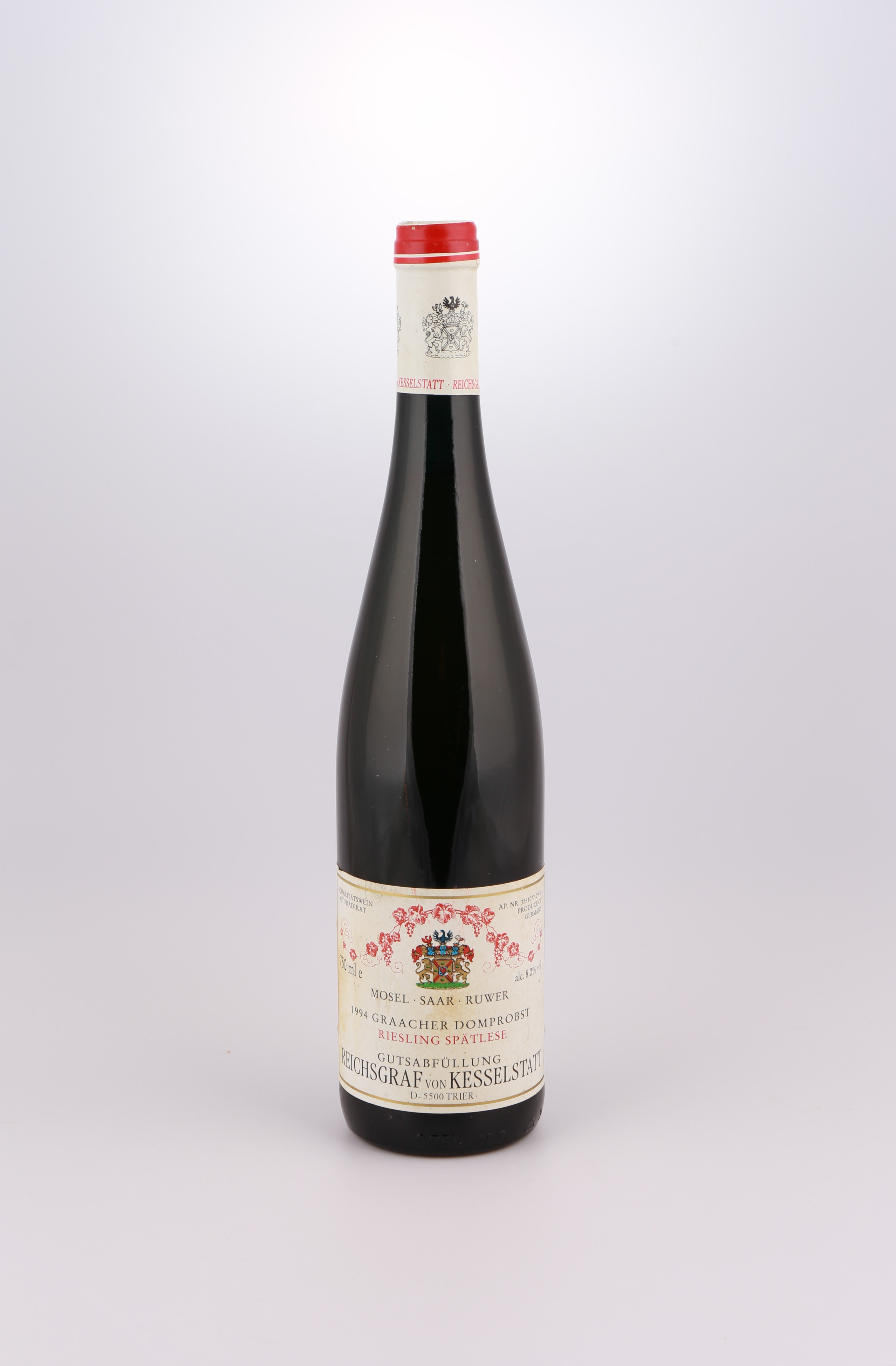1994 Reichsgraf vom Kesselstatt, Riesling, Graacher Domprobst, Spätlese
