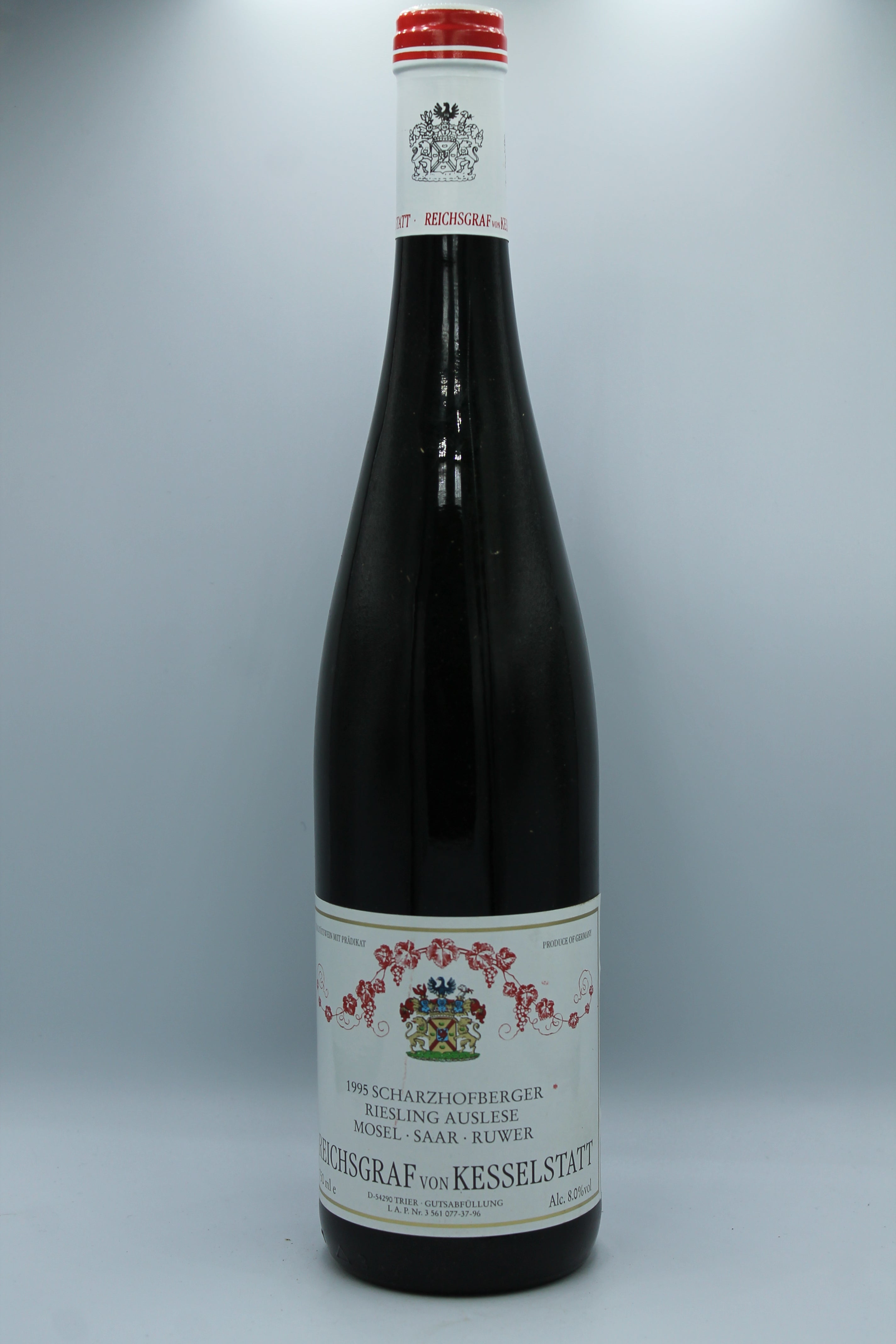 1995 Reichsgraf vom Kesselstatt, Riesling, Auslese, fruchtig