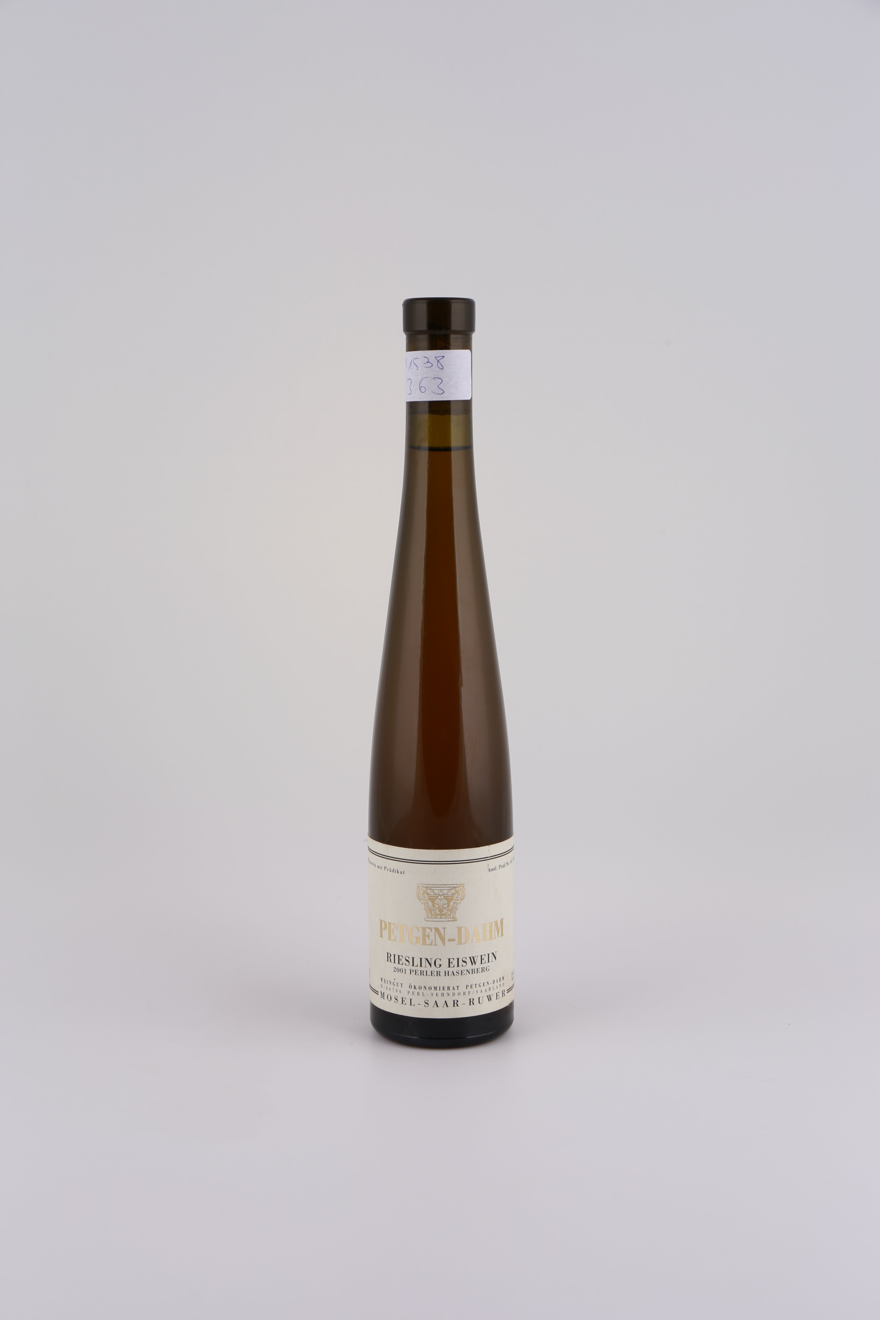 2001 Petgen-Dahm, Riesling, Perler Hasenberg, Eiswein