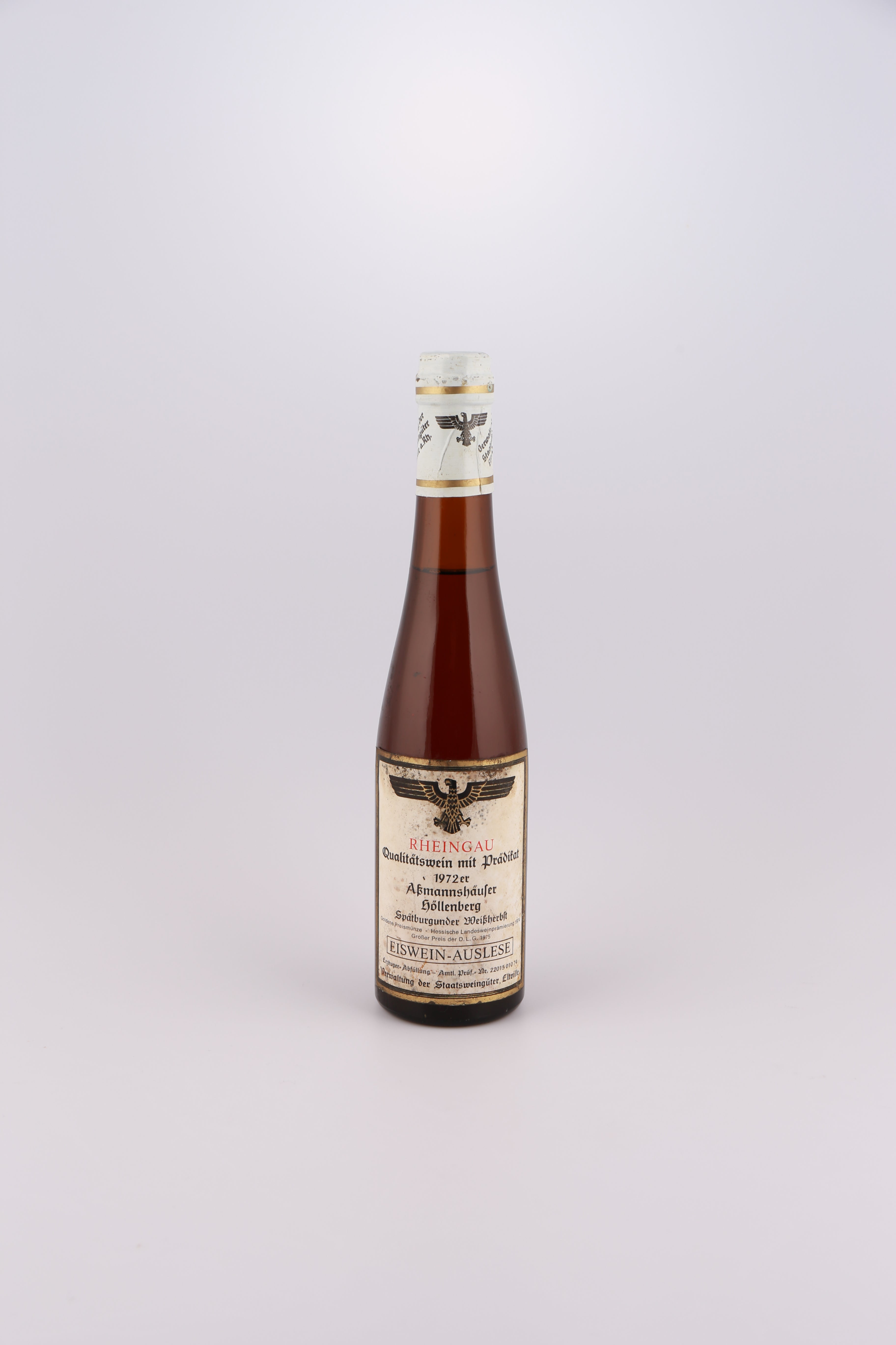 1972 Staatsweingüter Eltville, Spätburgunder, Assmanshäuser Höllenberg, Eiswein Auslese