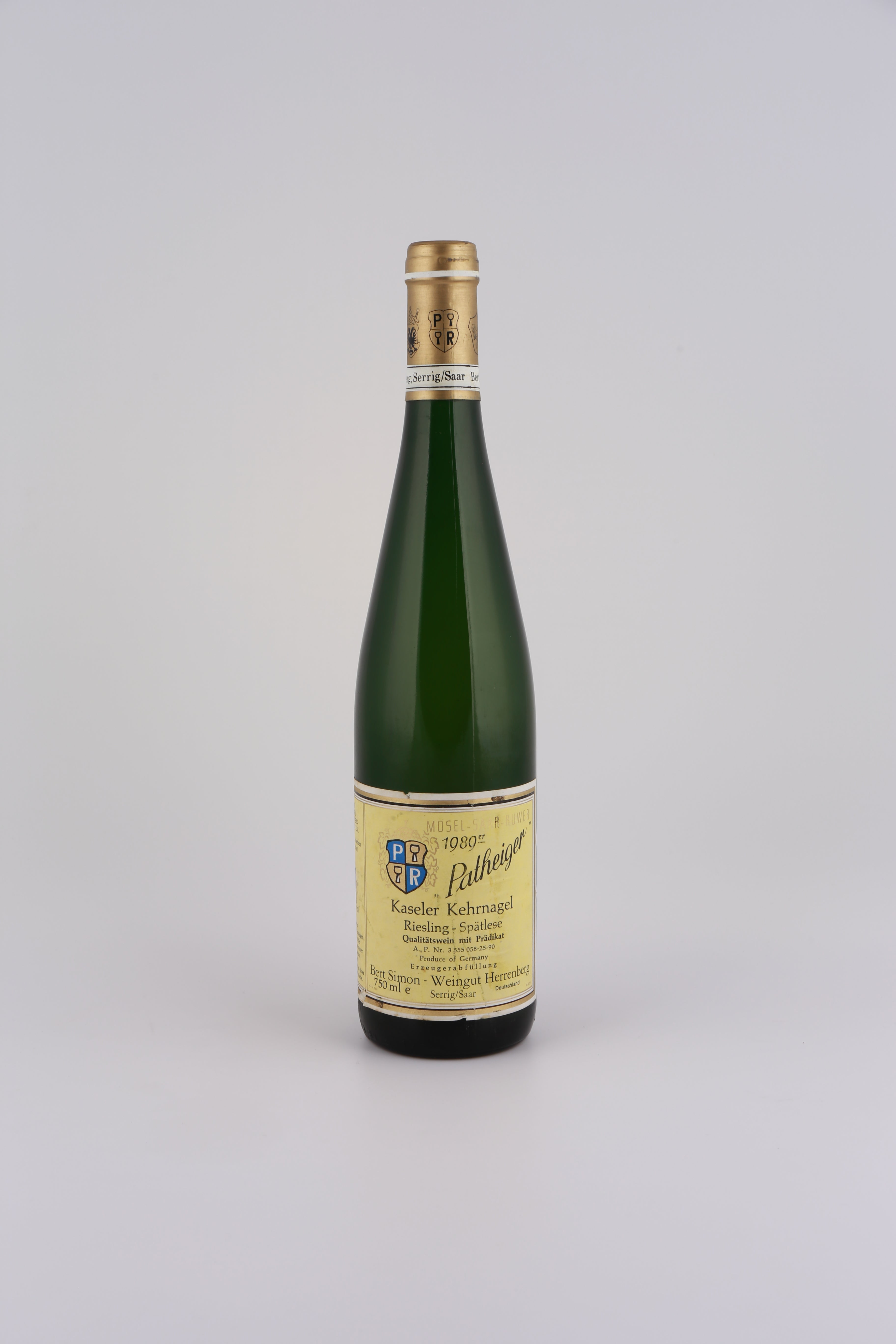 1989 Weingut Herrenberg, Riesling, Kaseler Kehrnagel, Auslese