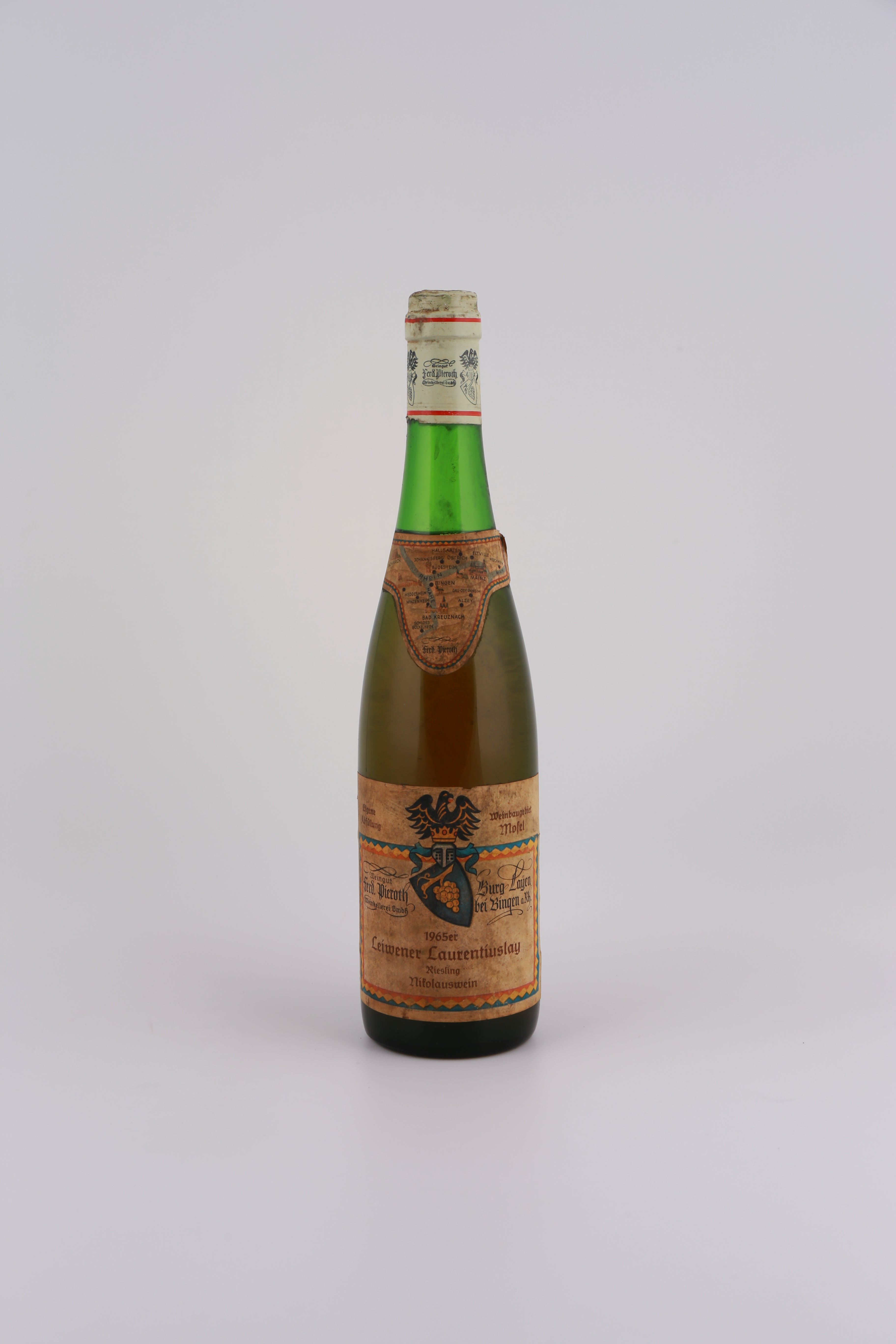 1965 Ferdinand Pieroth, Riesling, QBA, fruchtig, Nikolauswein