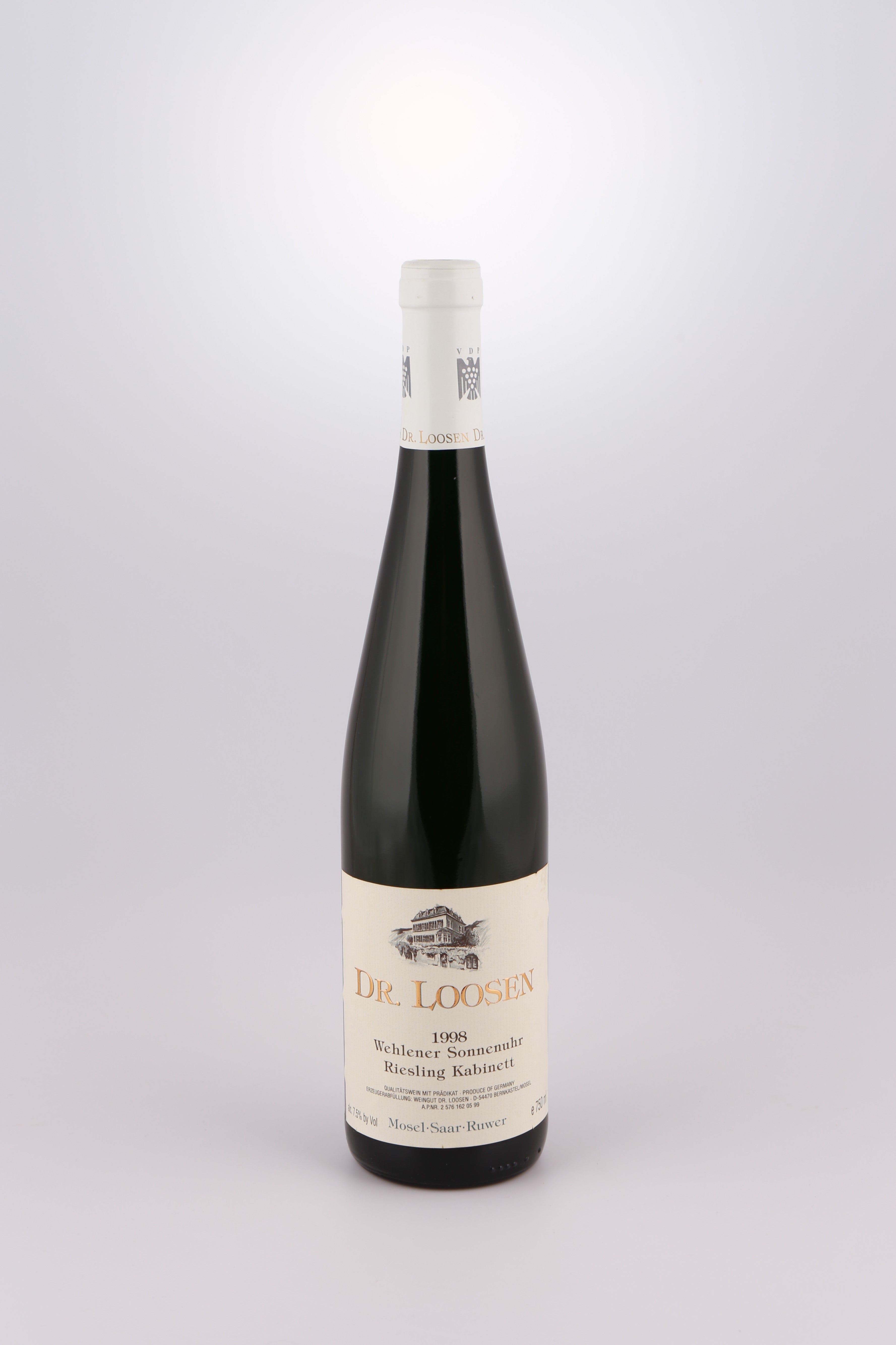 1998 Dr. Loosen, Riesling, Wehlener Sonnenuhr, Kabinett