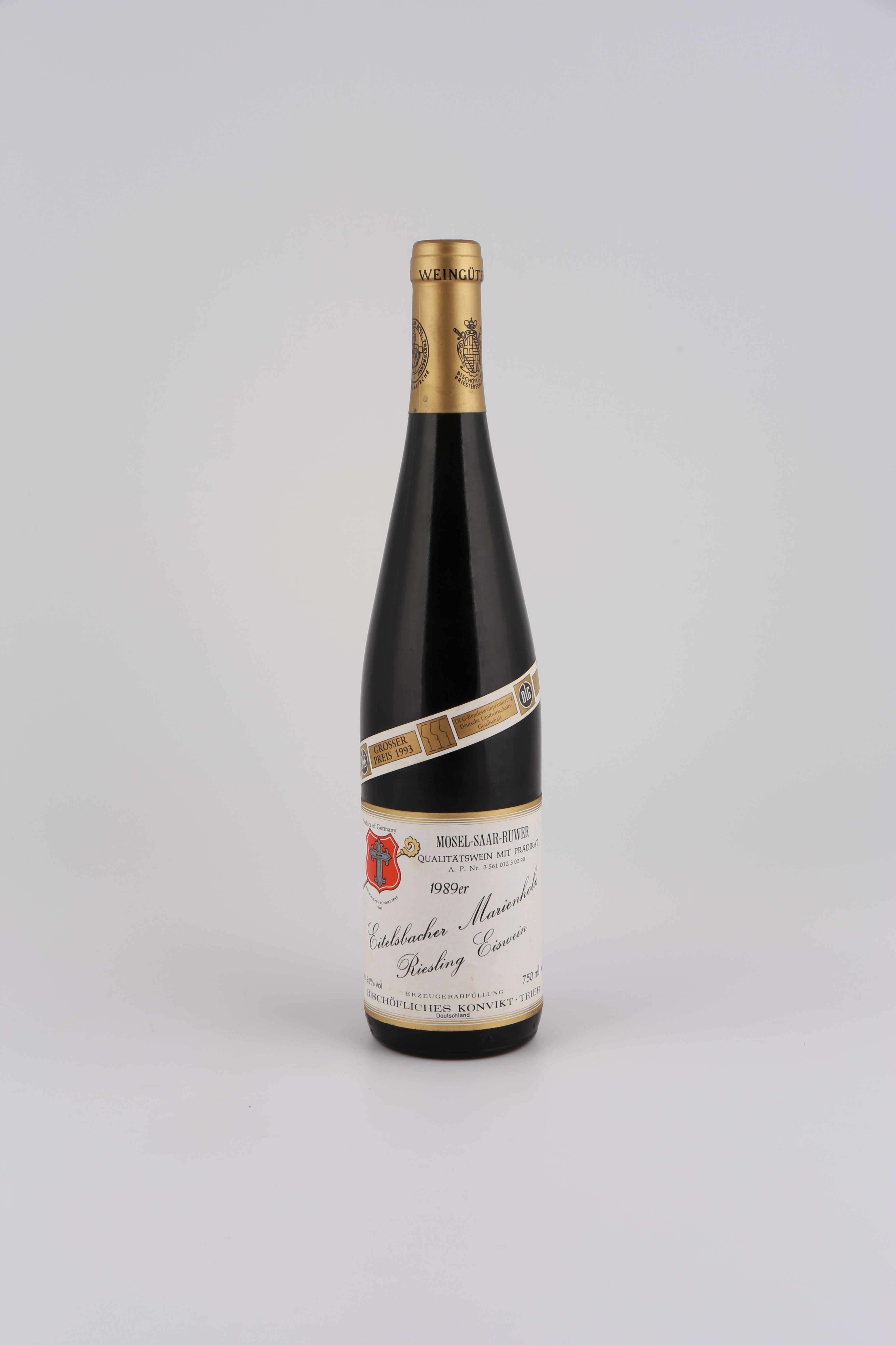 1989 Bischhöfliche Weingüter, Riesling, Eitelsbacher Marienholz, Eiswein