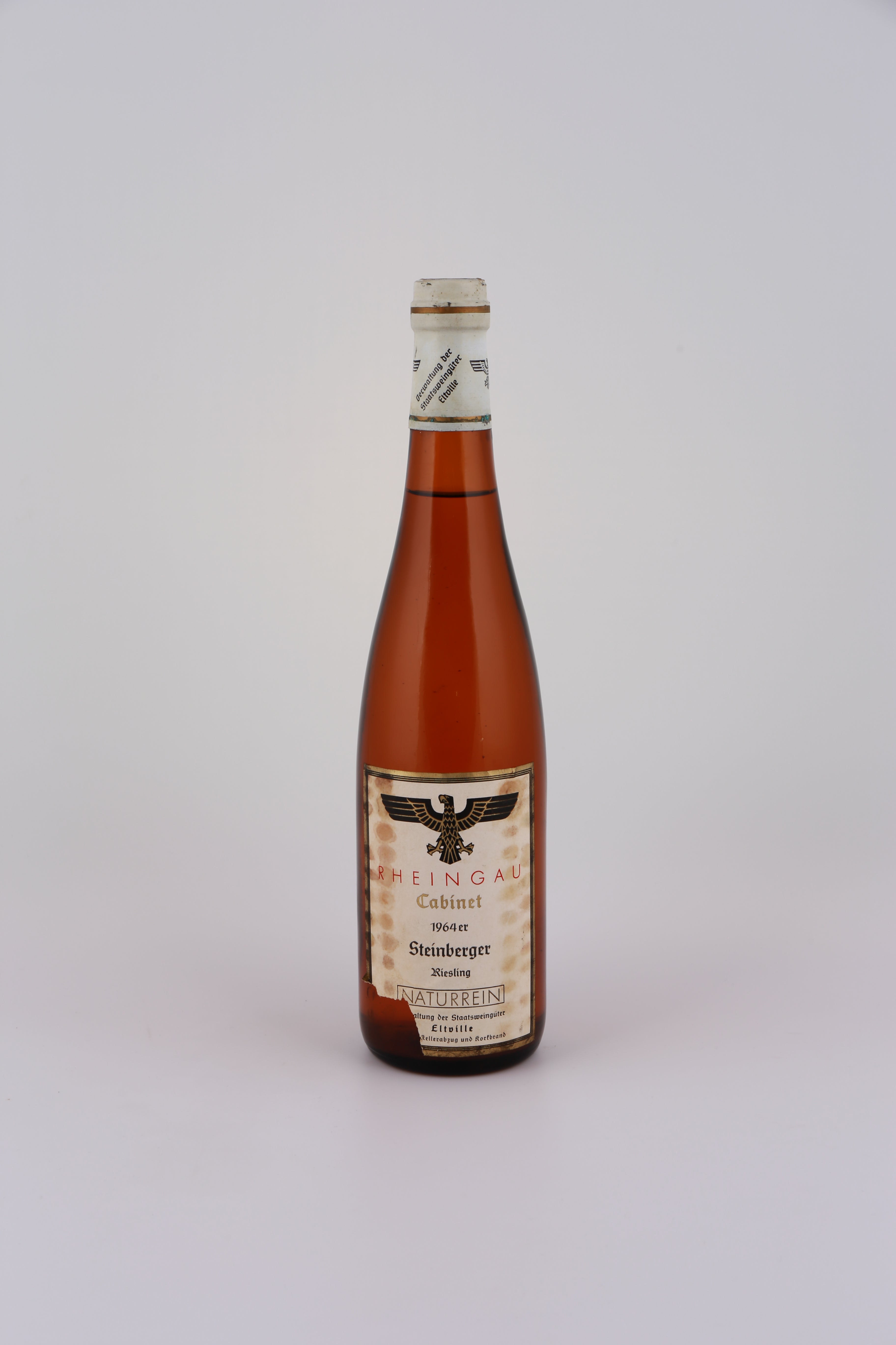 1964 Staatsweingüter Eltville, Riesling, QbA, naturrein, Cabinet