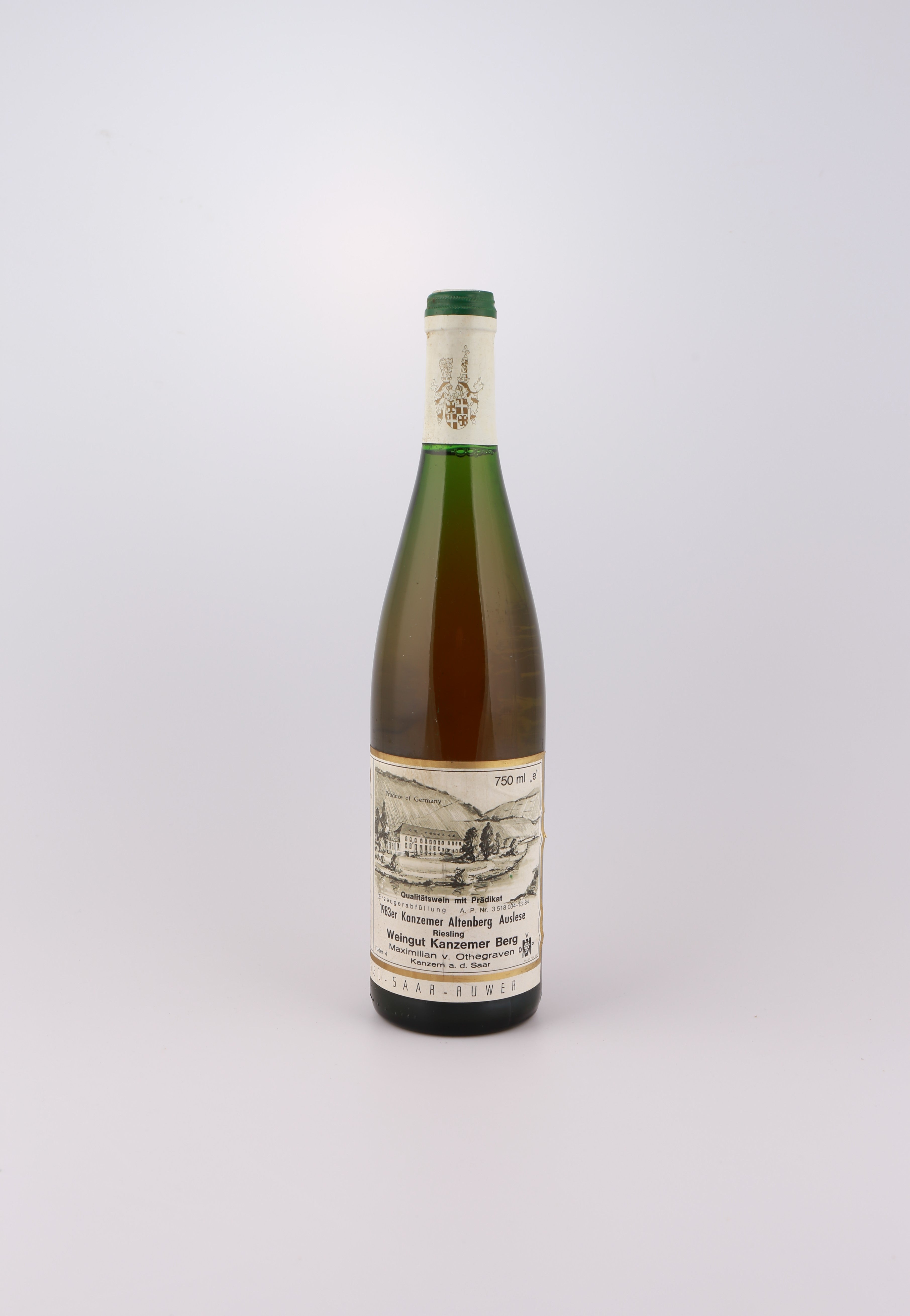 1983 Von Othegraven, Riesling, Kanzemer Altenberg, Auslese