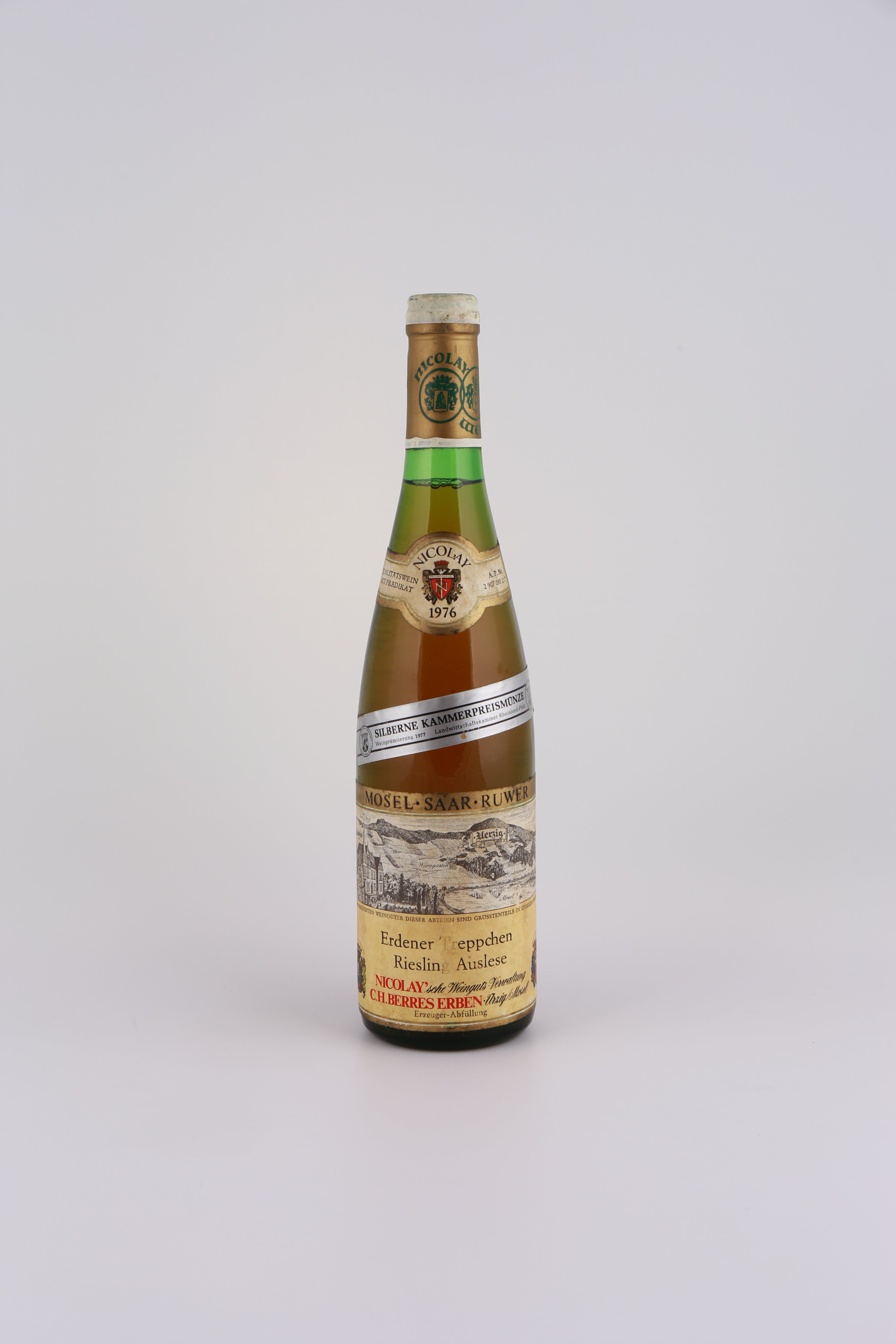 1976 Peter Nicolay, Riesling, Erdener Treppchen, Auslese