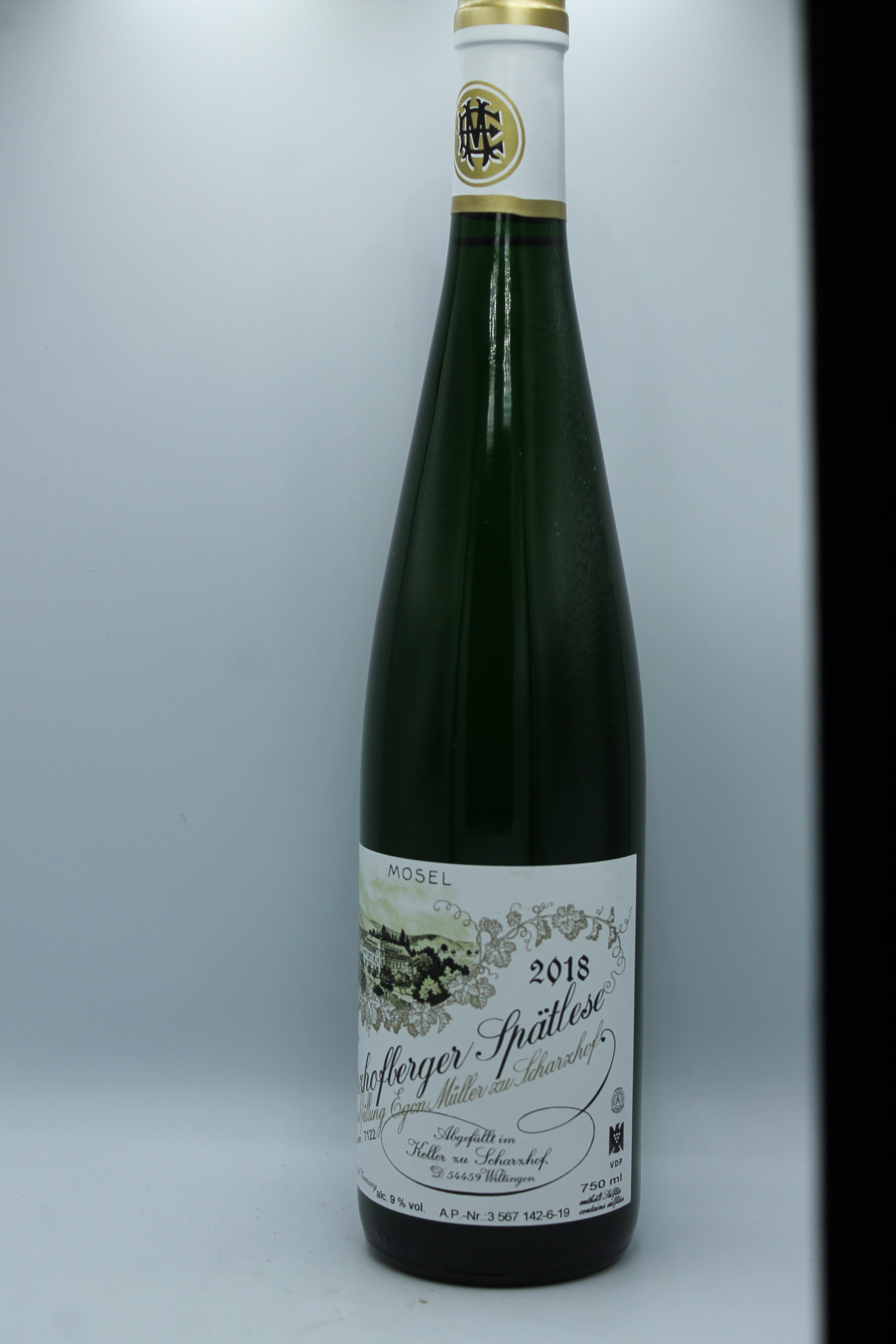 2018 Egon Müller, Riesling, Scharzhofberger, Spätlese