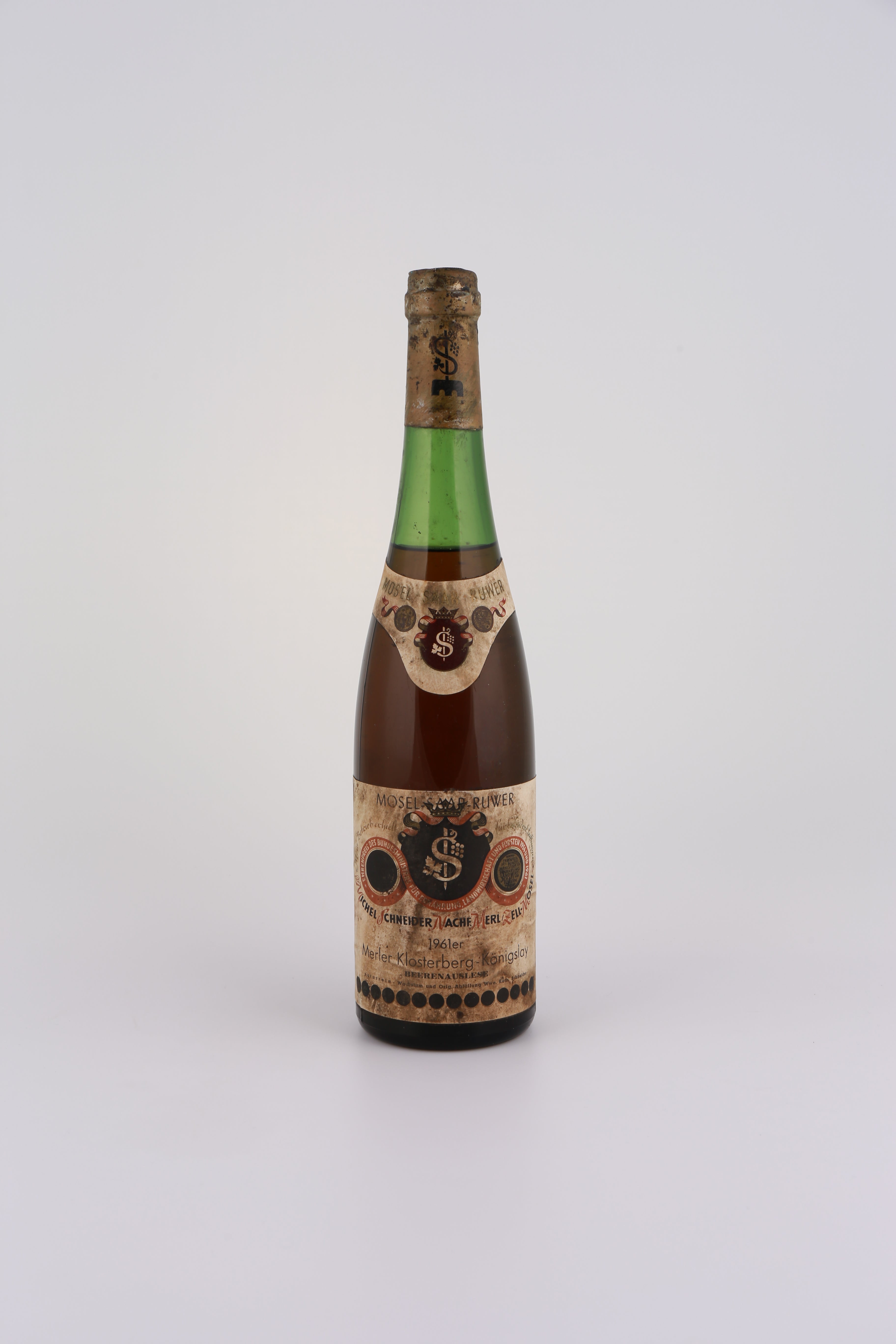 1961 Weingut Michel-Schneider, Riesling, Beerenauslese, edelsüß