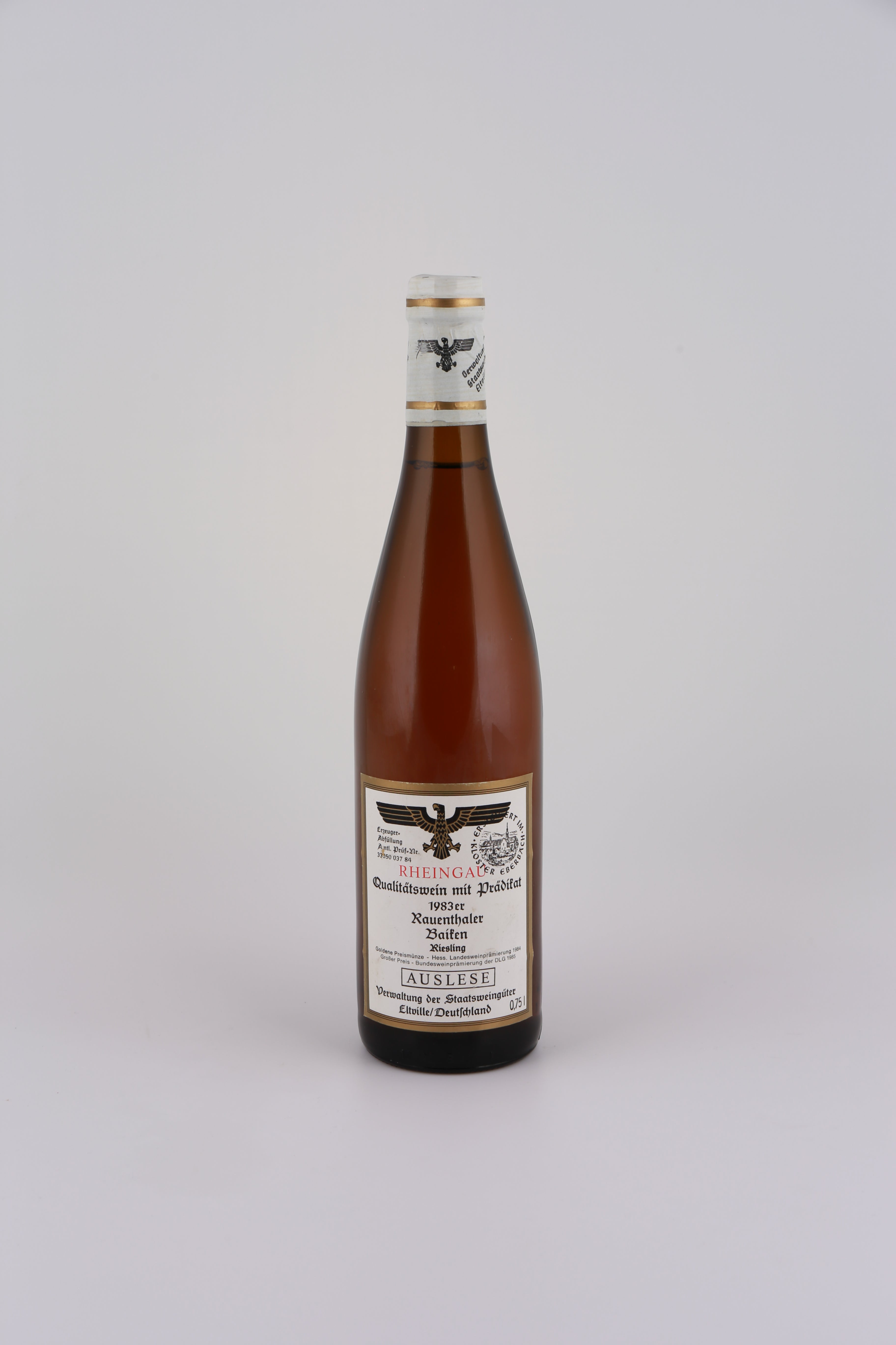 1983 Staatsweingüter Eltville, Riesling, Rauenthaler Baiken, Auslese