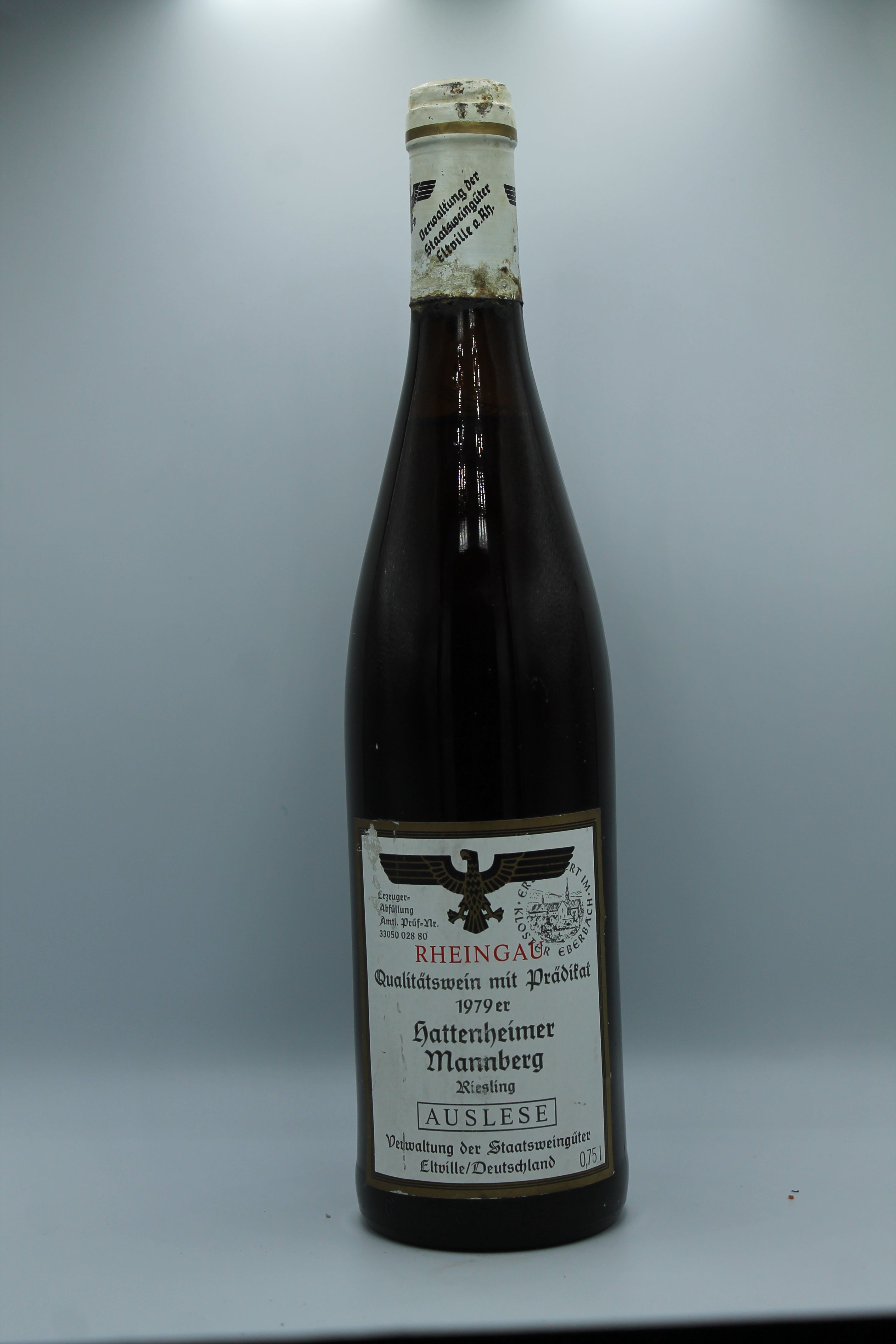 1979 Staatsweingüter Eltville, Riesling, Hattenheimer Mannberg, Auslese