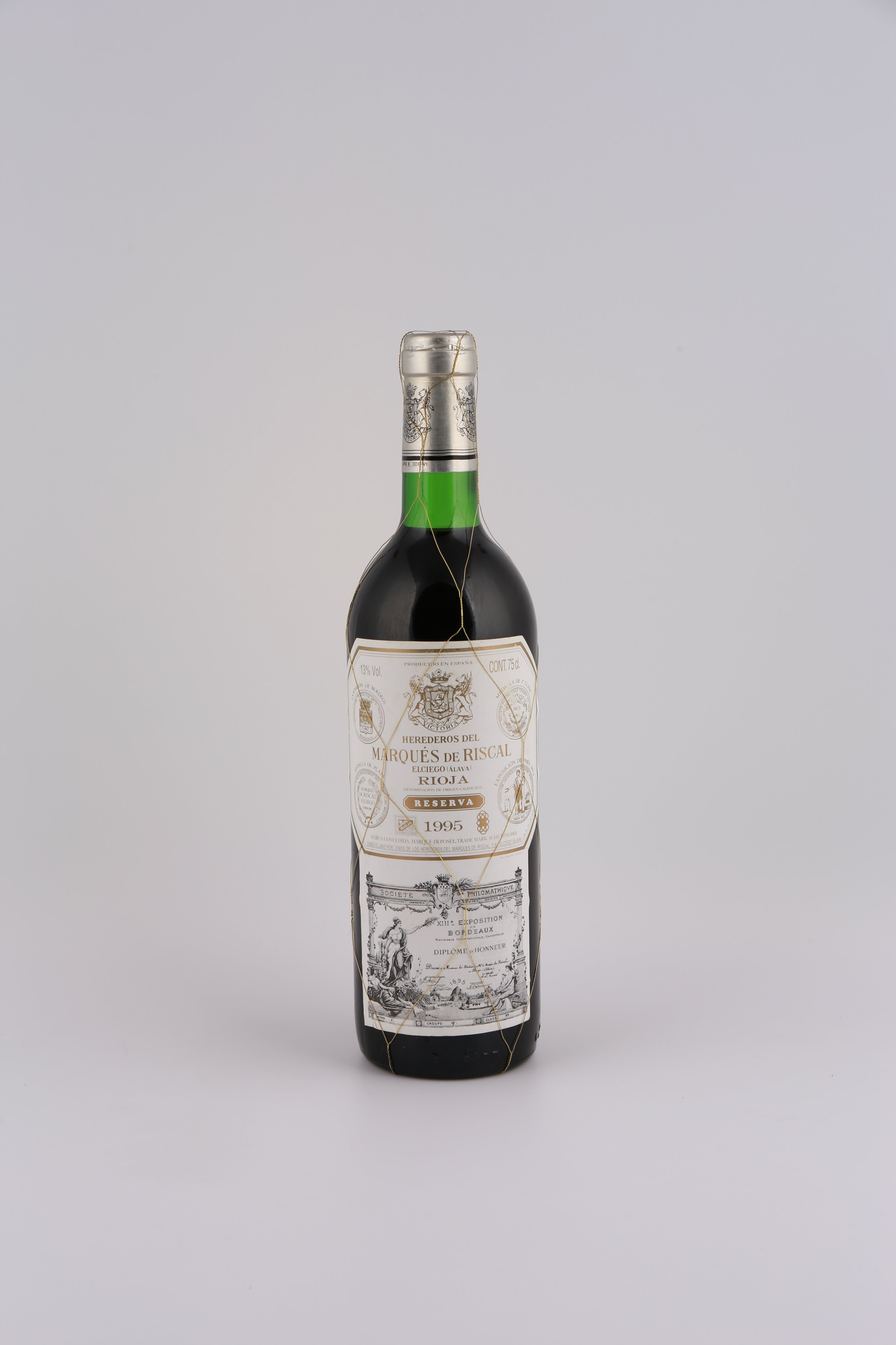 1995 Marques de Riscal, Tempranillo, Reserva, trocken