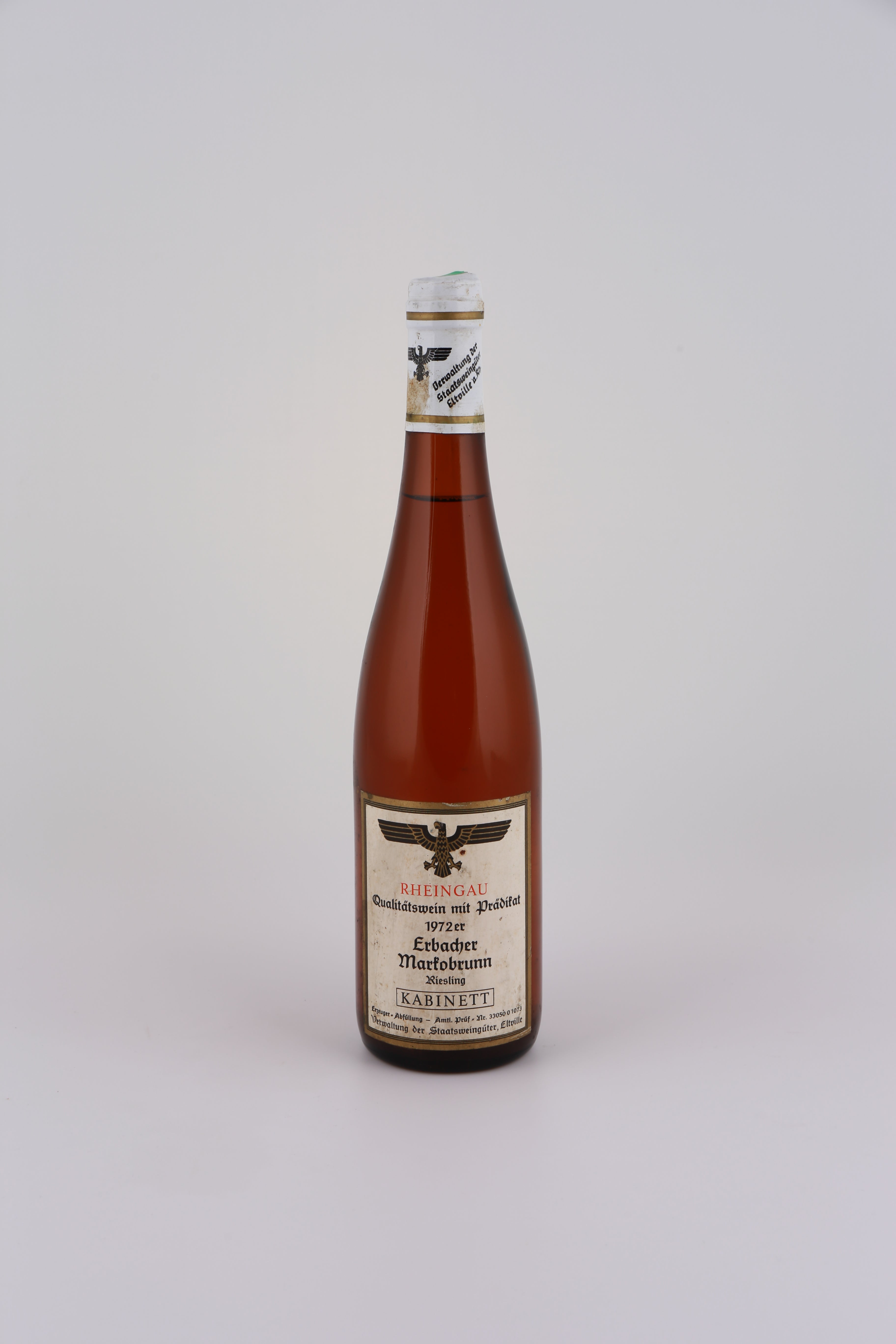 1972 Staatsweingüter Eltville, Riesling, Erbacher Marcobrunn, Kabinett