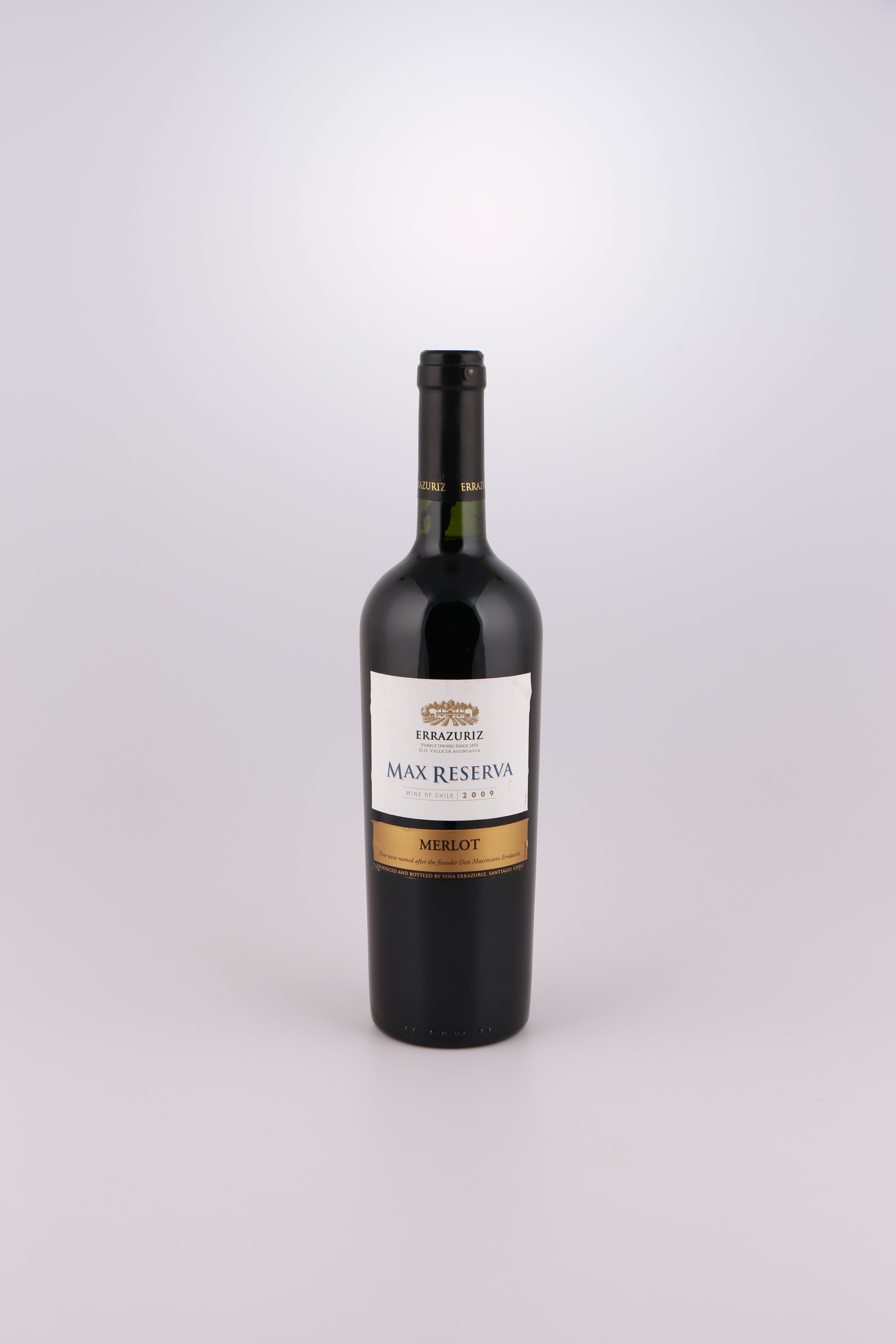 2009 Errazuriz, Merlot, Max Reserva