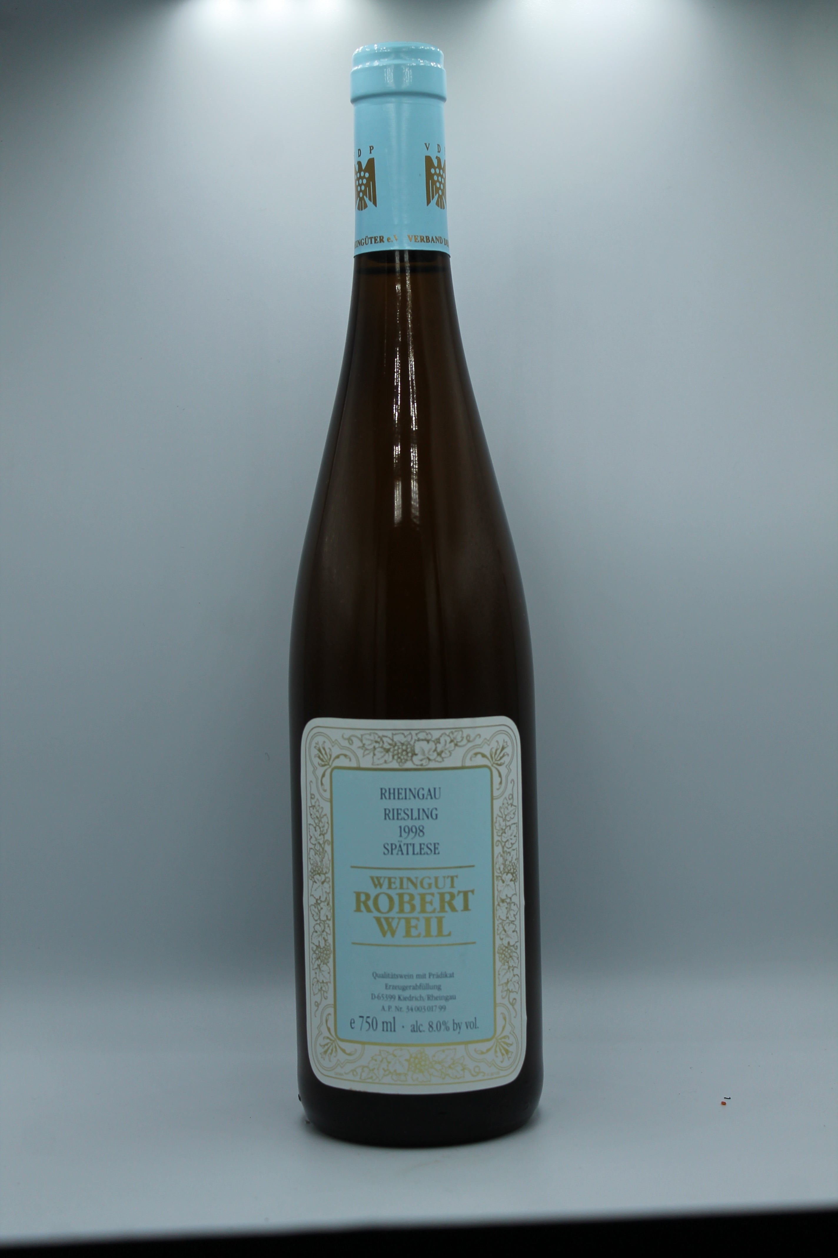 1998 Robert Weil, Riesling, Spätlese