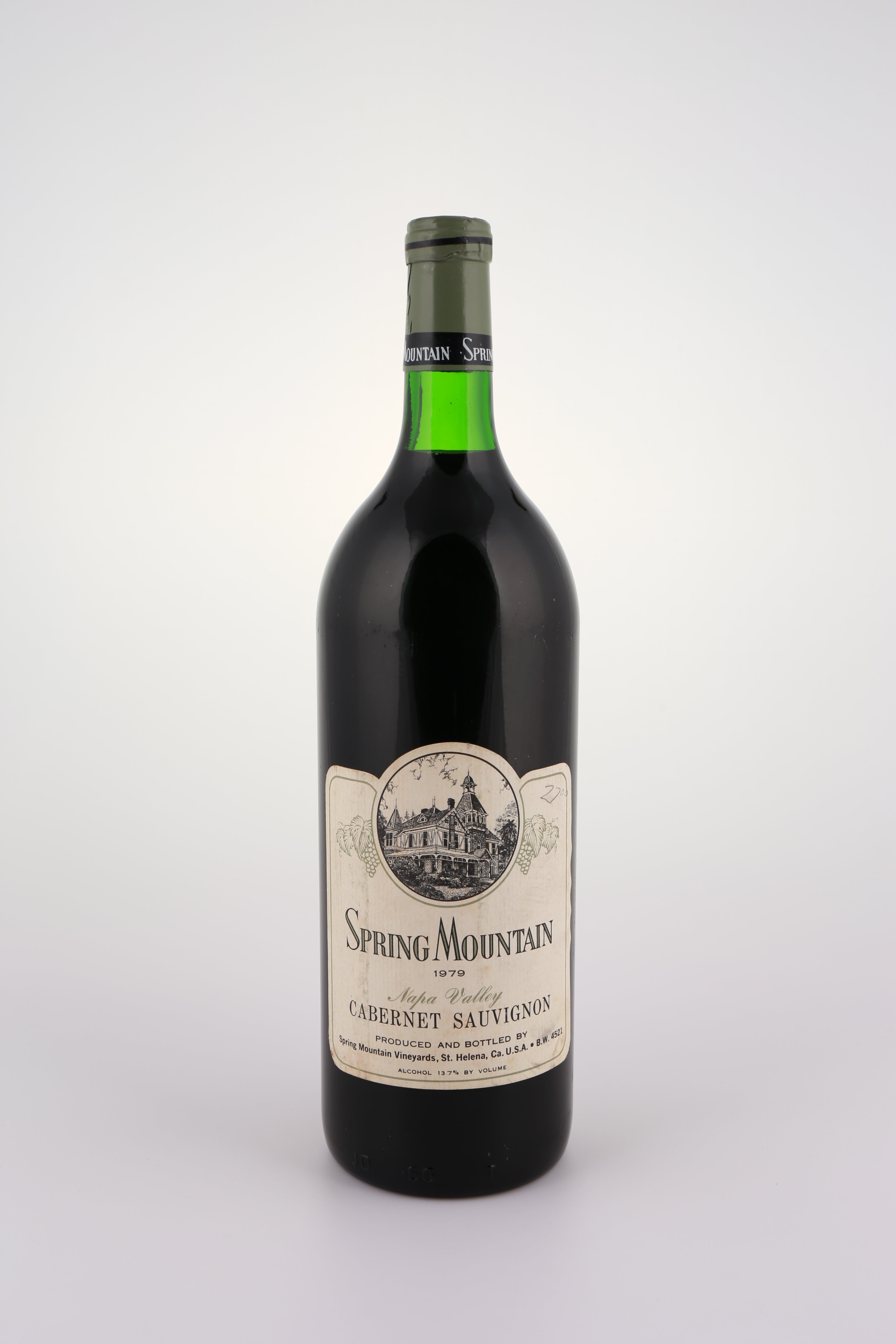 1979 Spring Mountain Vineyards, Cabernet Sauvignon