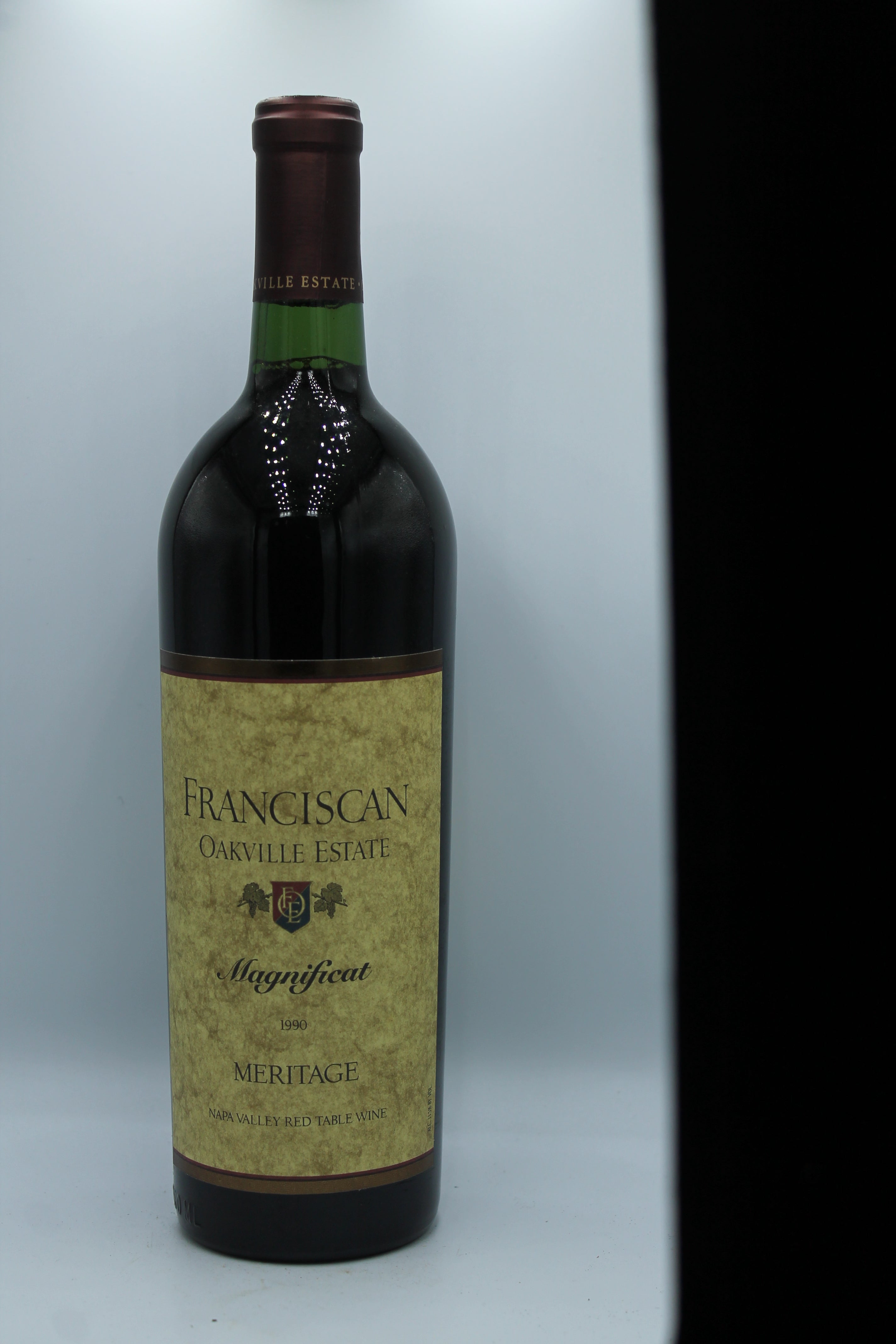 1990 Franciscan Vineyards, Merlot / Cabernet Sauvinon