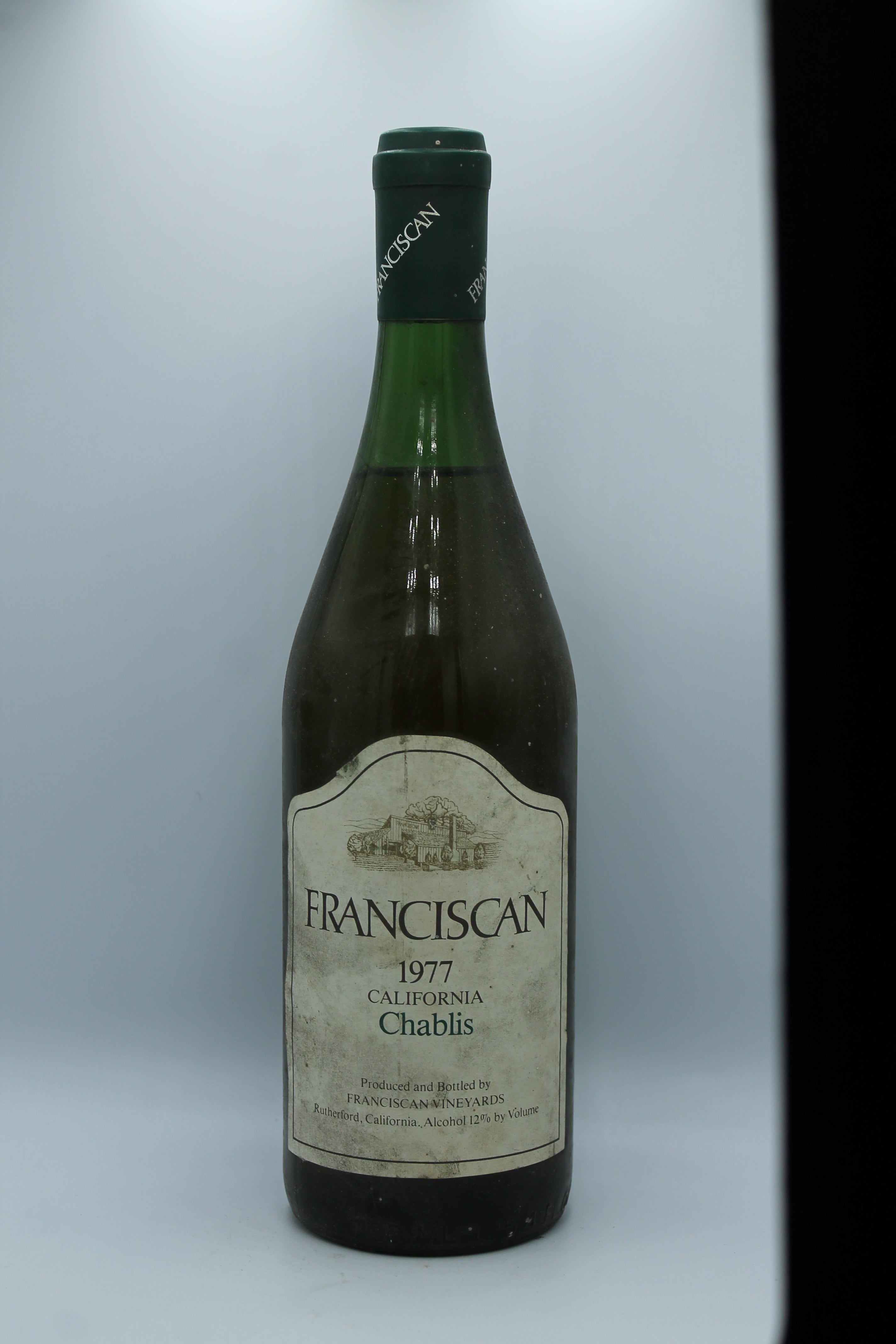 1977 Franciscan Vineyards, Chardonnay, Rutherford