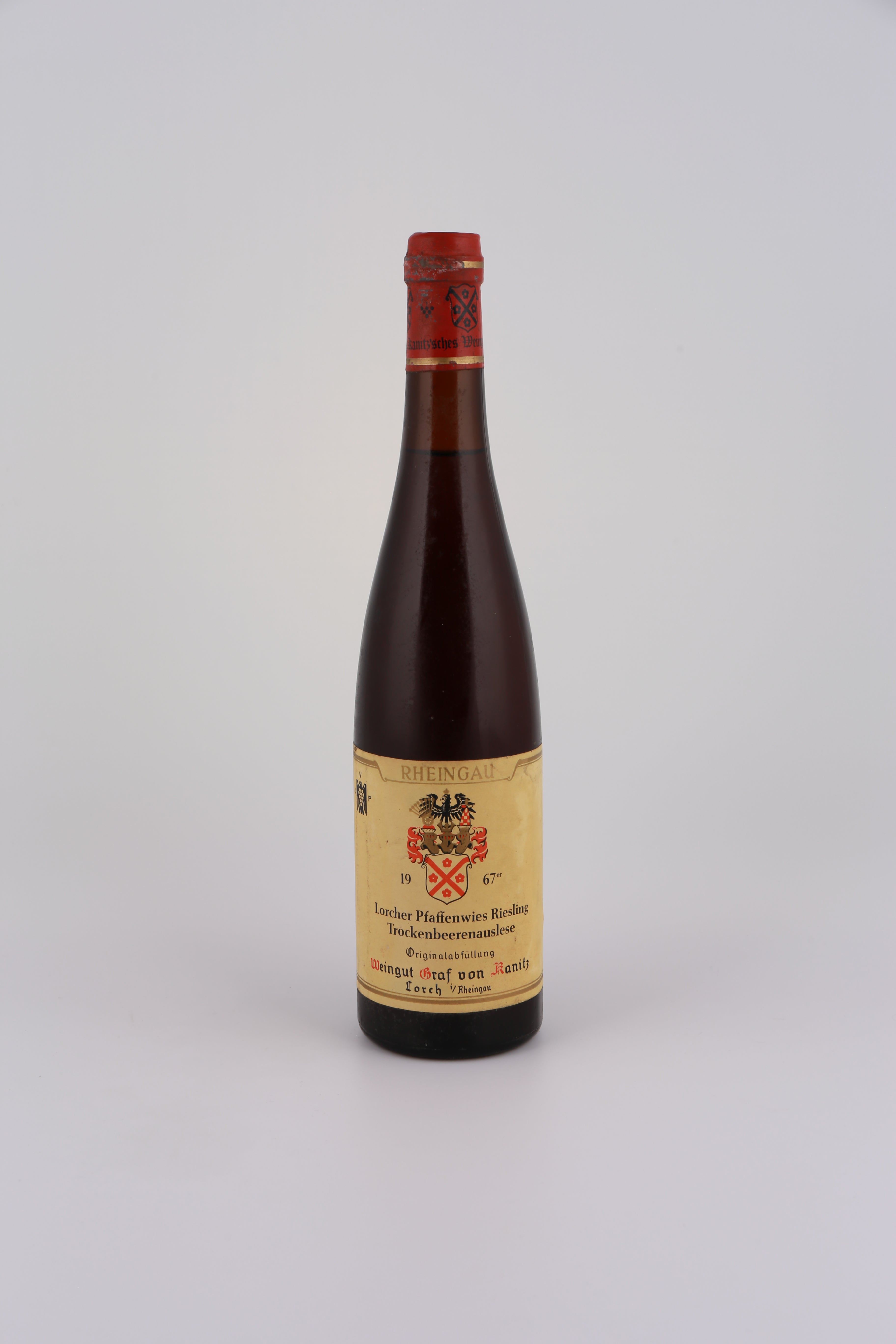 1976 Gräflich v. Kanitzisches Weingut, Riesling, Lorcher Pfaffenwies, Auslese