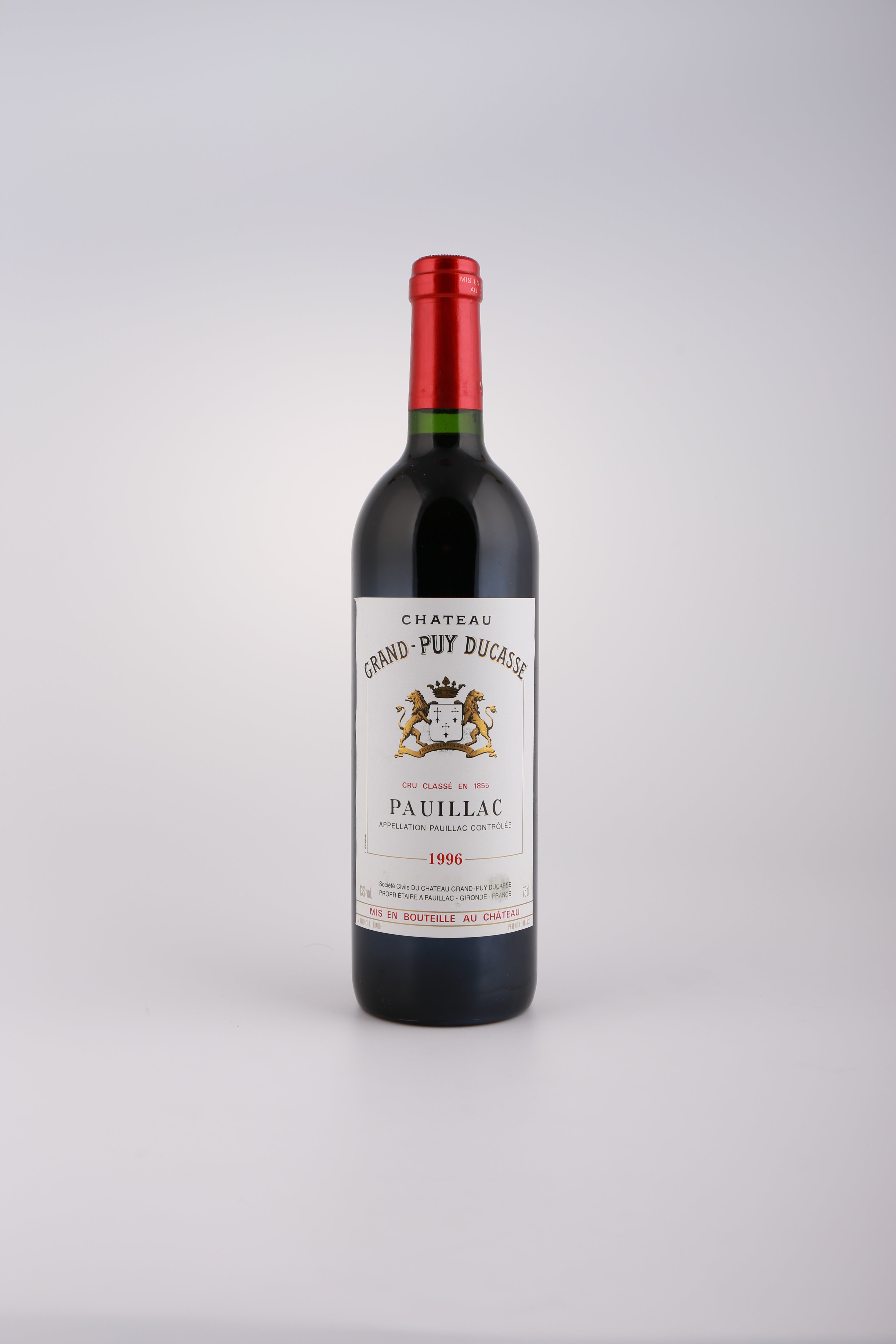 1996 Chateau Grand-Puy Ducasse, Cuvee