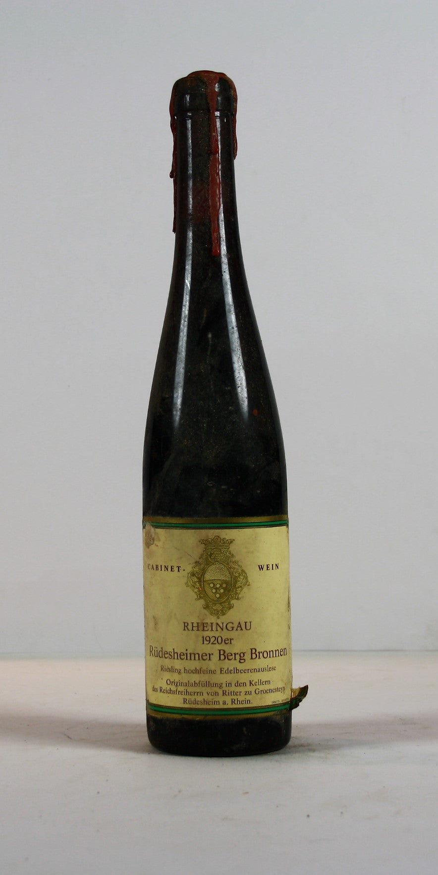 1920 Reichsfreiherr von Ritter zu Groeneteyn, Riesling, Edelbeerenauslese, edelsüß, hochfein