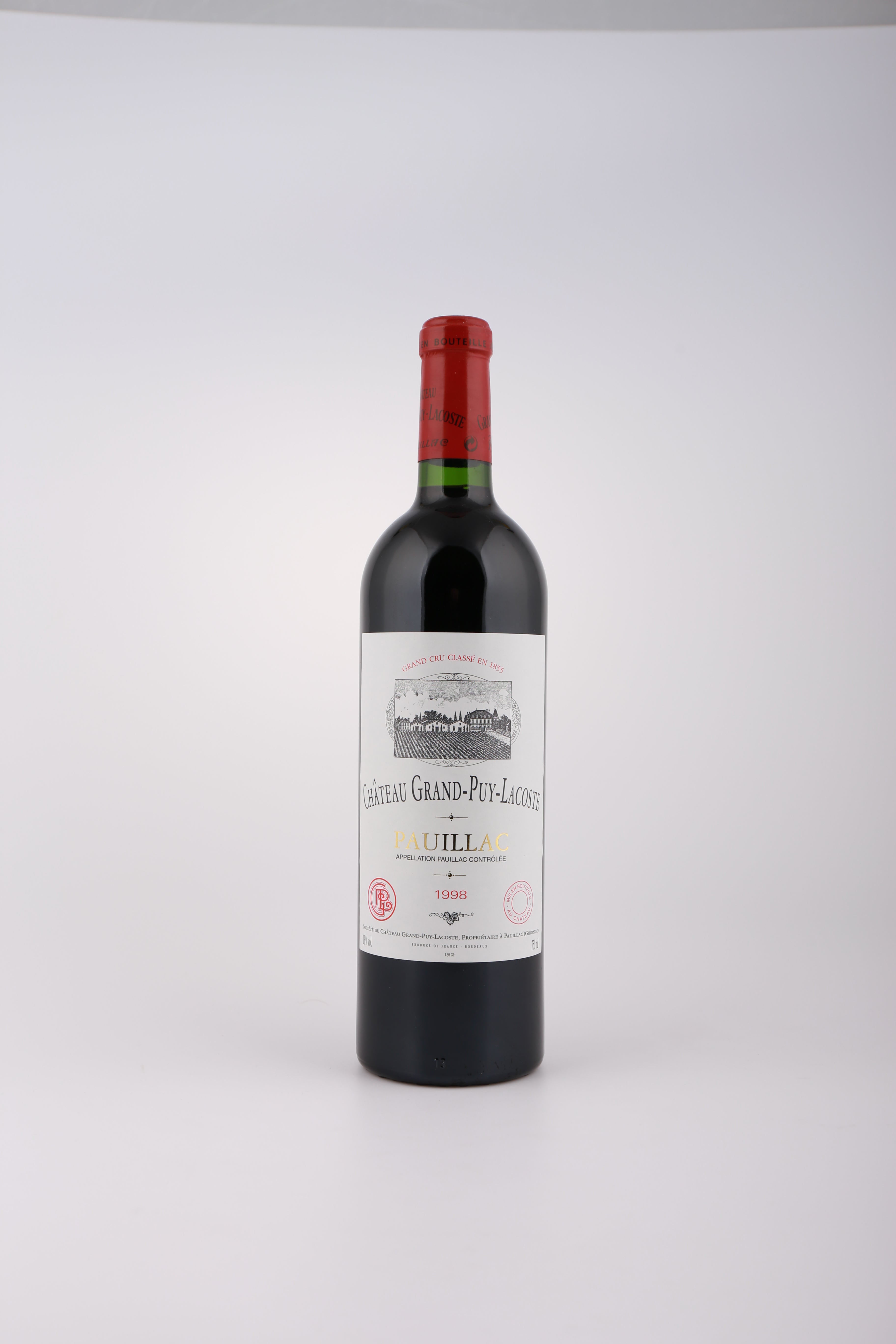 1998 Chateau Grand-Puy-Lacoste, Cuvee