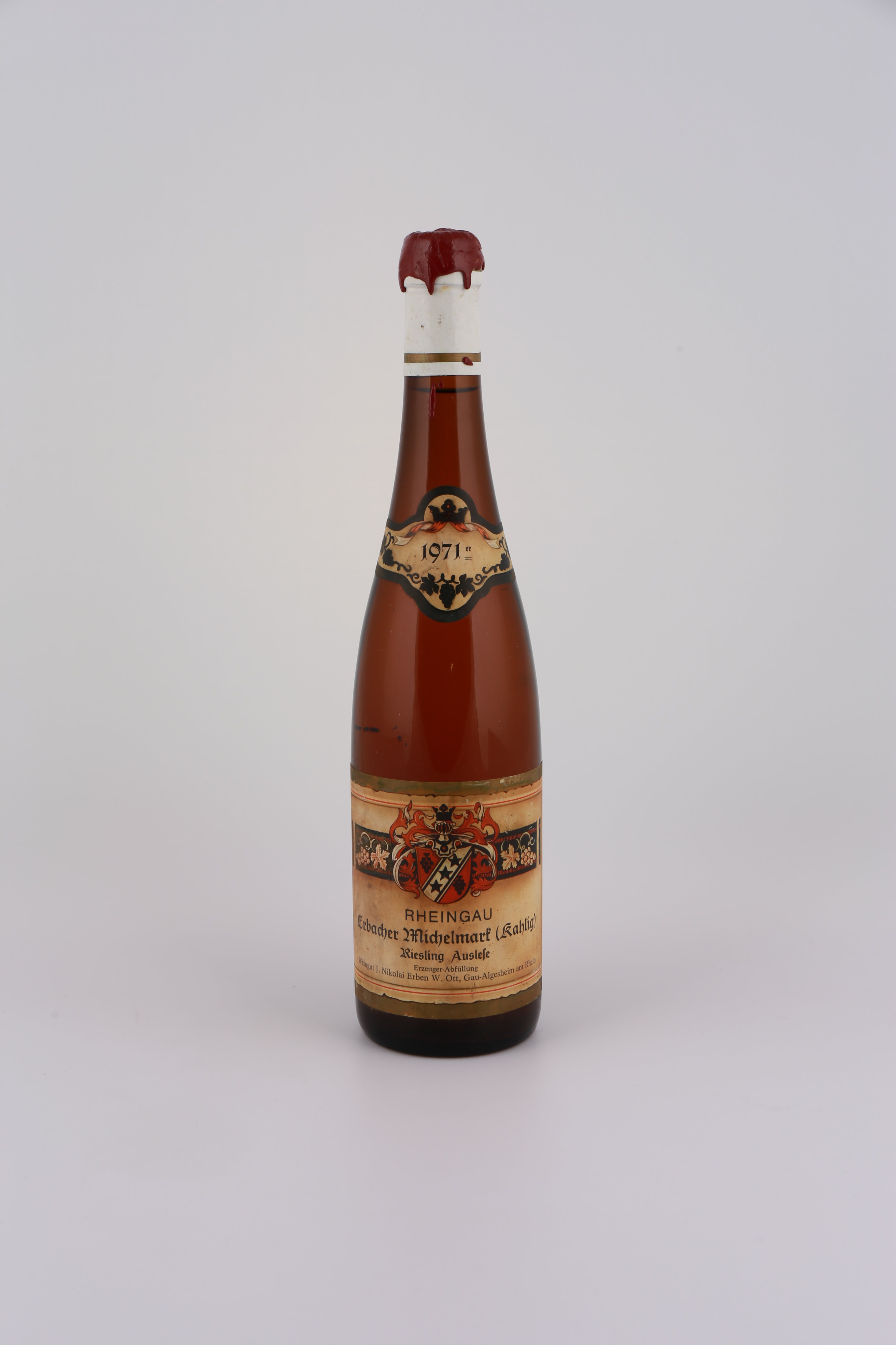 1971 J.Nicolai Erben W. Ott, Riesling, Erbacher Michelmark, Auslese