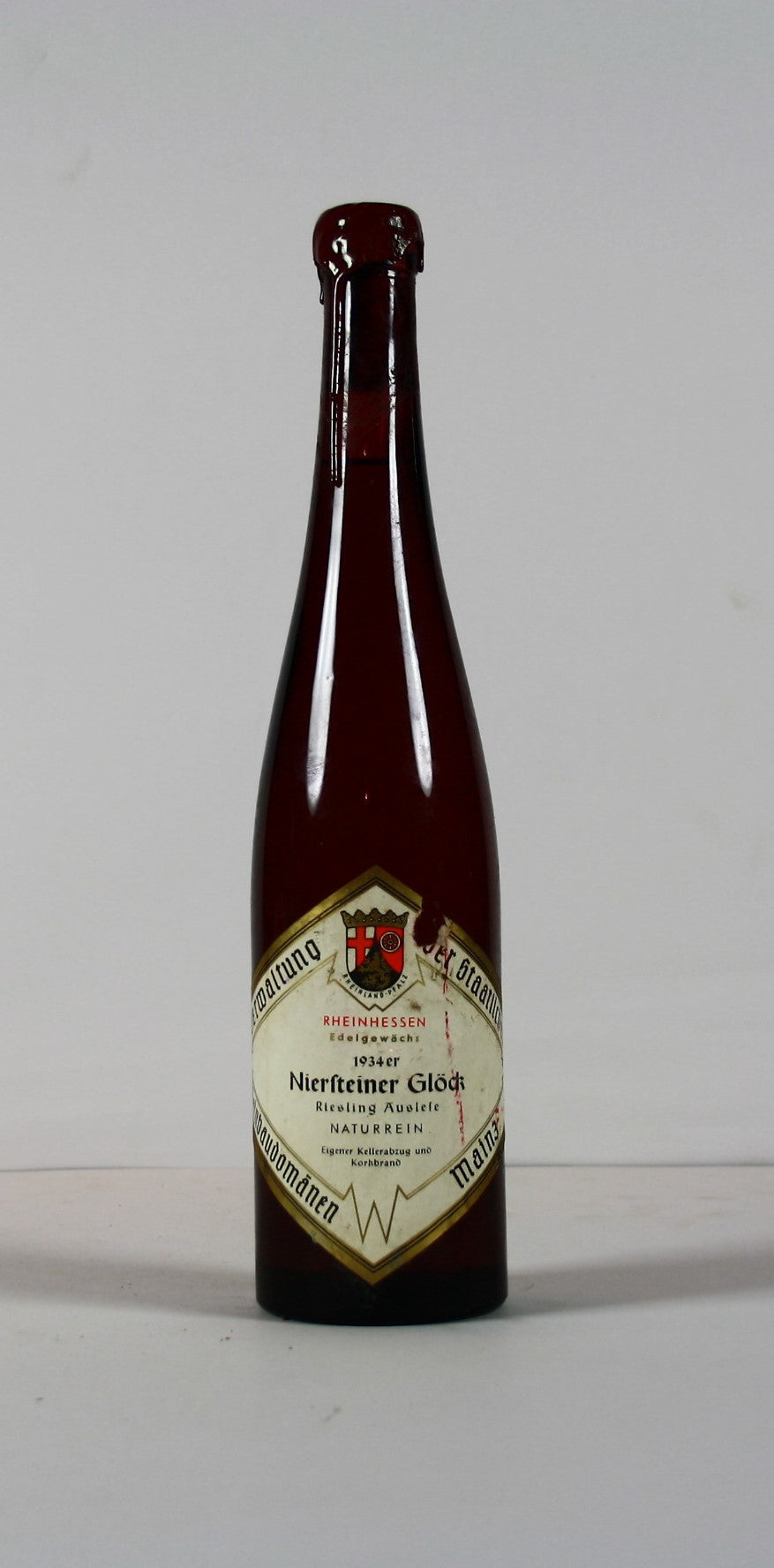 1934 Weinbaudomäne Mainz, Riesling, Niersteiner Glöck, Auslese