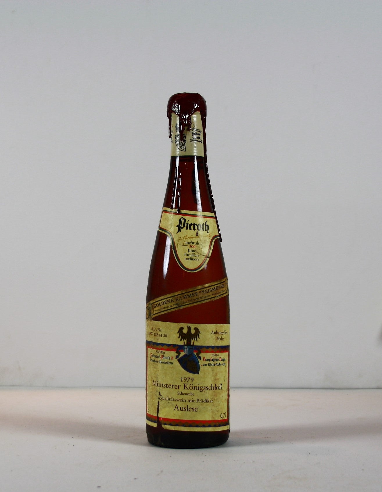 1979 Ferdinand Pieroth, Scheurebe, Münsterer Königsschloss, Auslese