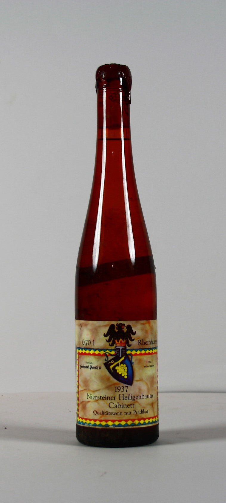 1937 Ferdinand Pieroth, unklar, Niersteiner Heiligenbaum, Cabinett