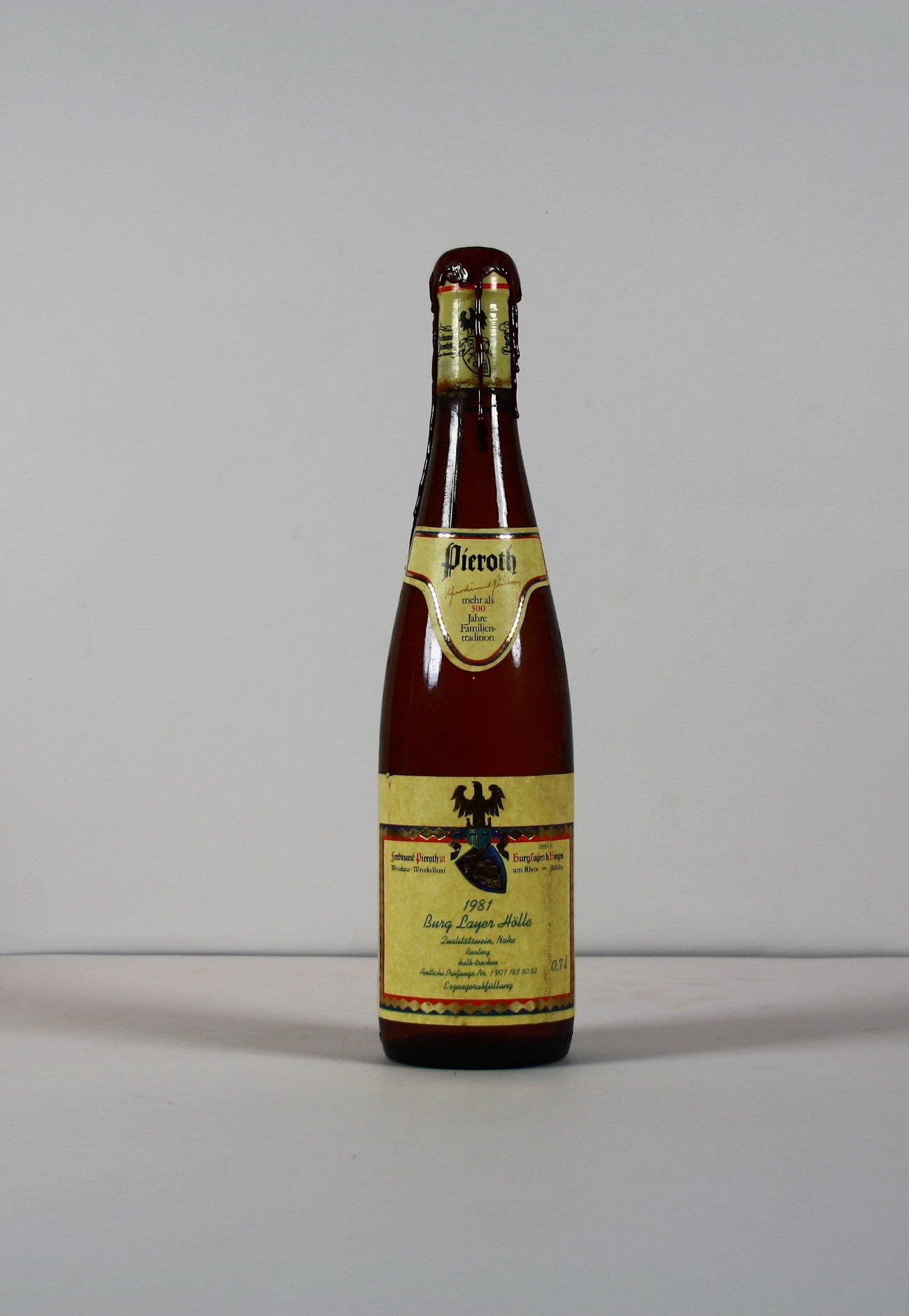 1981 Ferdinand Pieroth, Riesling, Burg Layer Hölle, Qba
