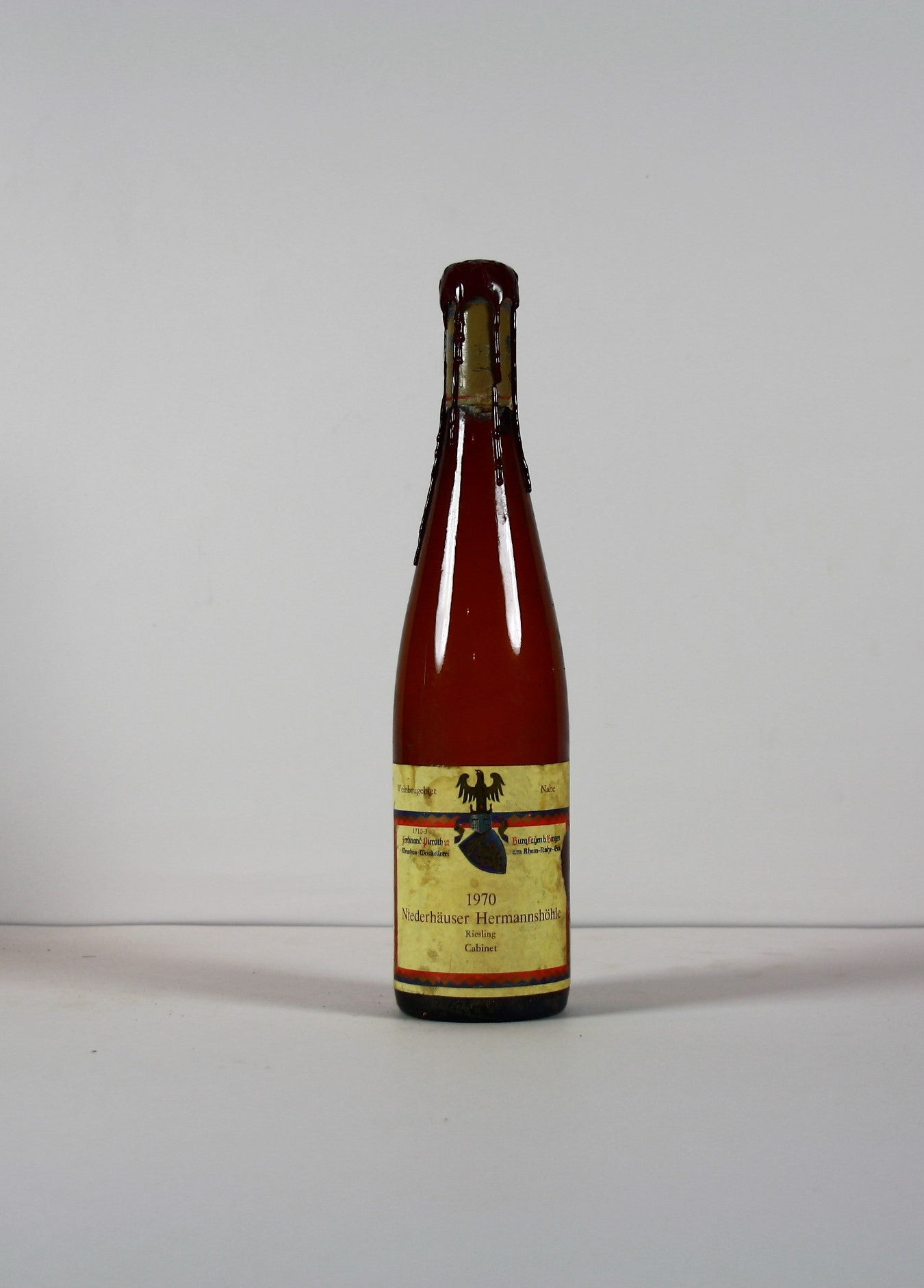 1970 Ferdinand Pieroth, Riesling, Niederhäuser Hermannshöhle, Kabinett