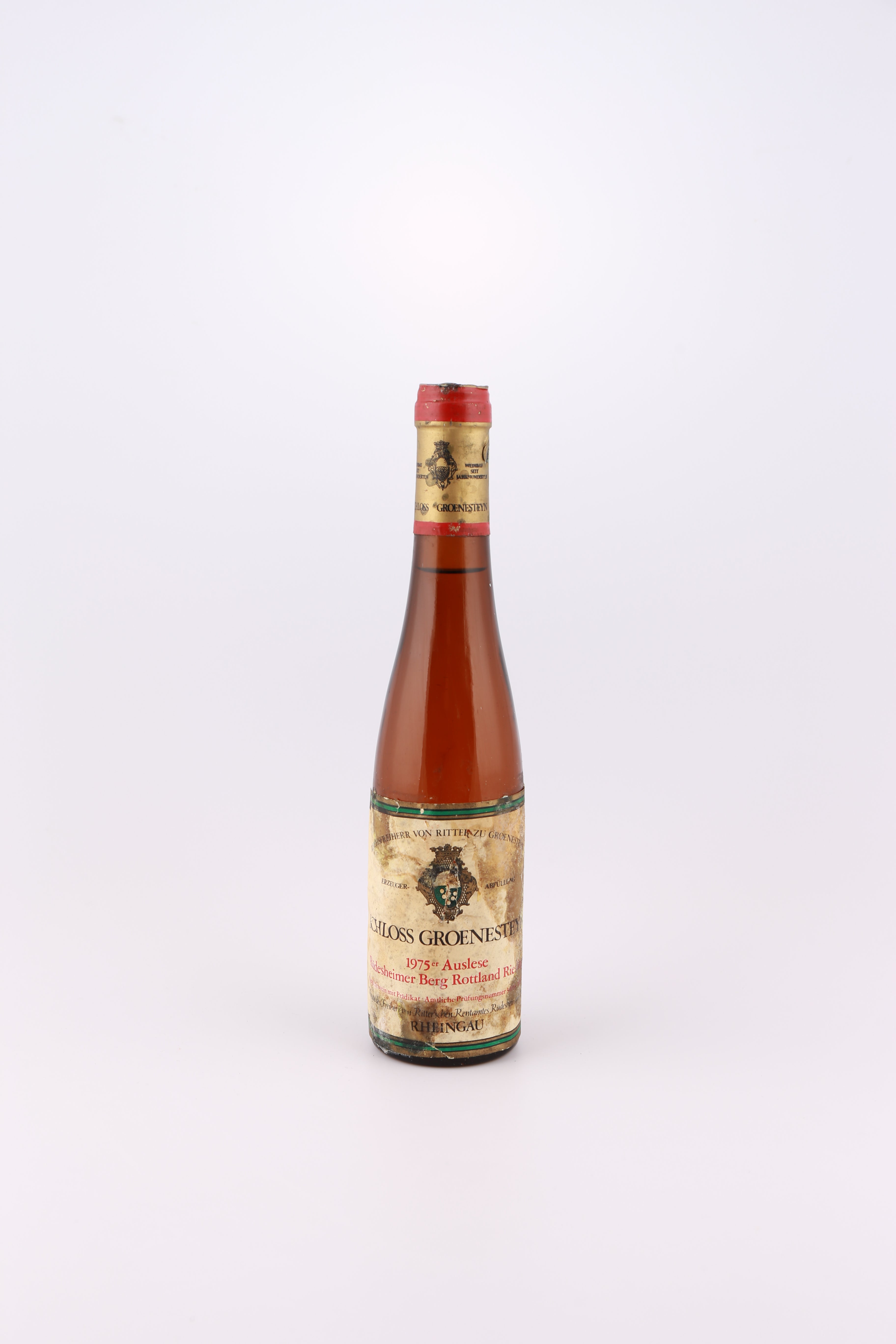 1975 Reichsfreiherr von Ritter zu Groeneteyn, Riesling, Rüdesheimer Berg Rottland, Auslese