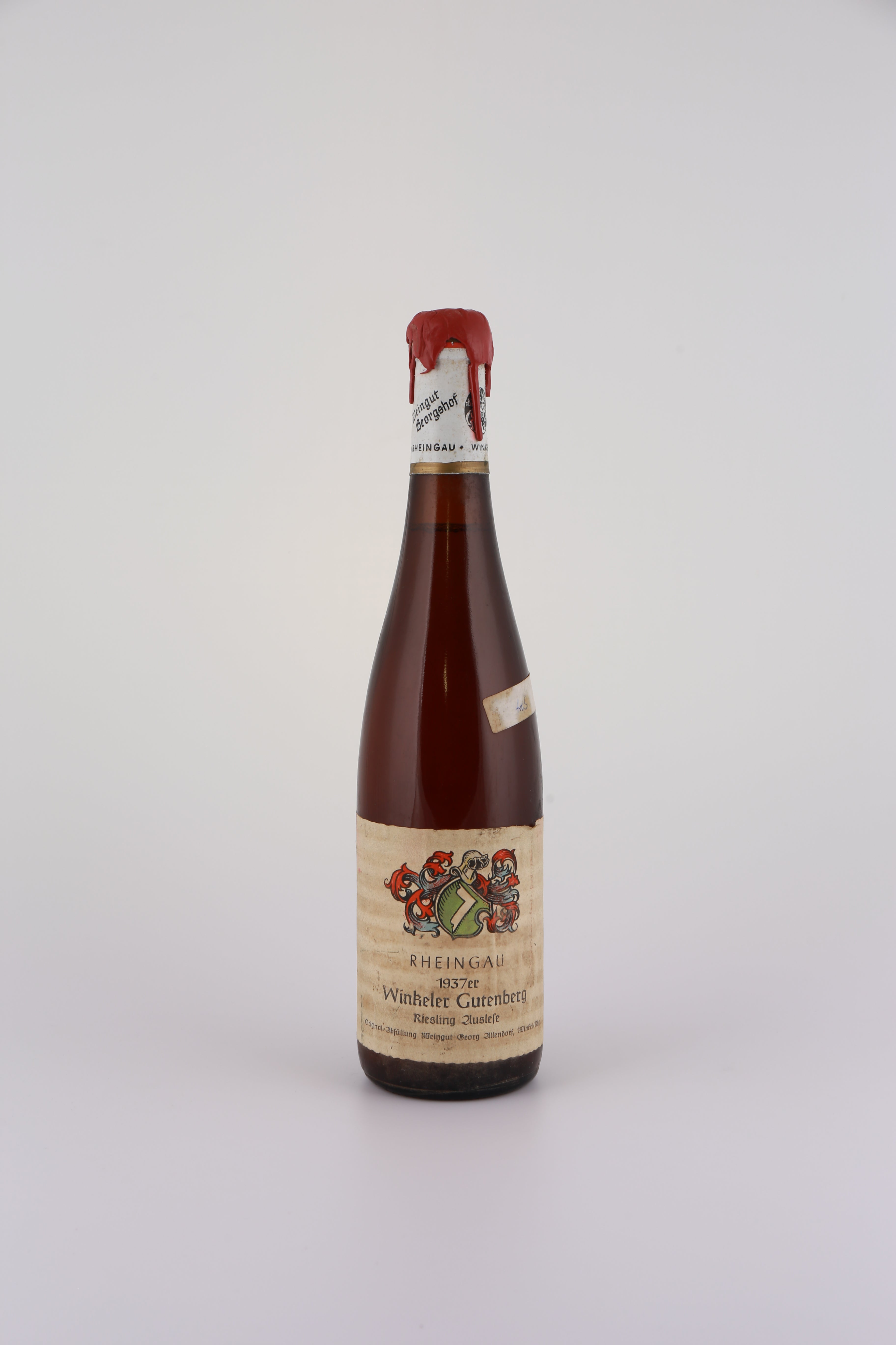 1937 Georg Allendorf, Riesling, Winkeler Gutenberg, Auslese