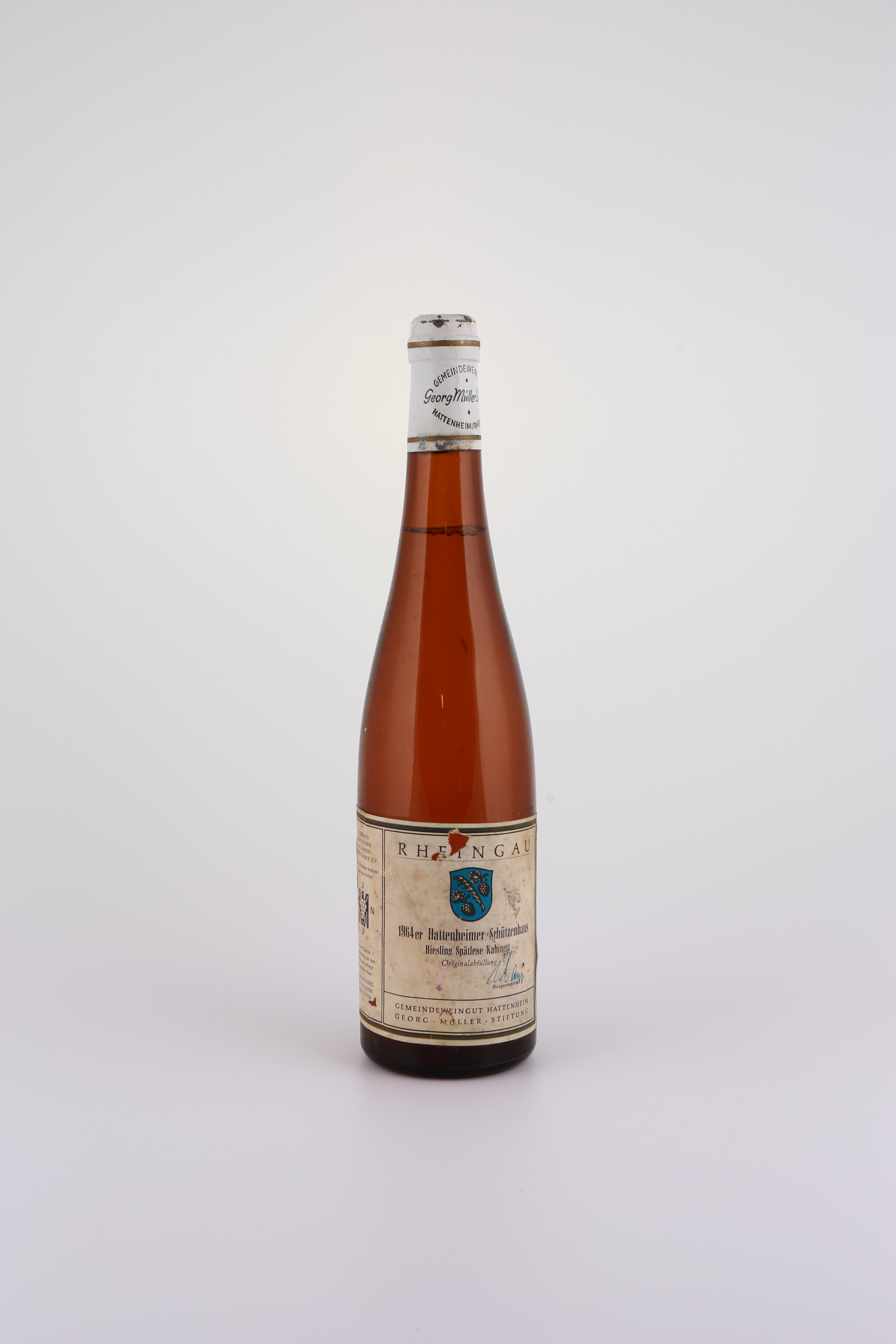 1964 Georg Müller Stiftung, Riesling, Spätlese Kabinett, fruchtig