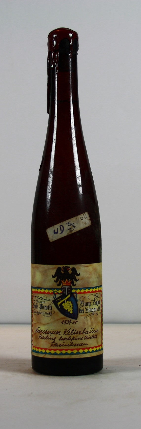 1934 Ferdinand Pieroth, Riesling, Niersteiner Kelterbaum, hochfeine Auslese